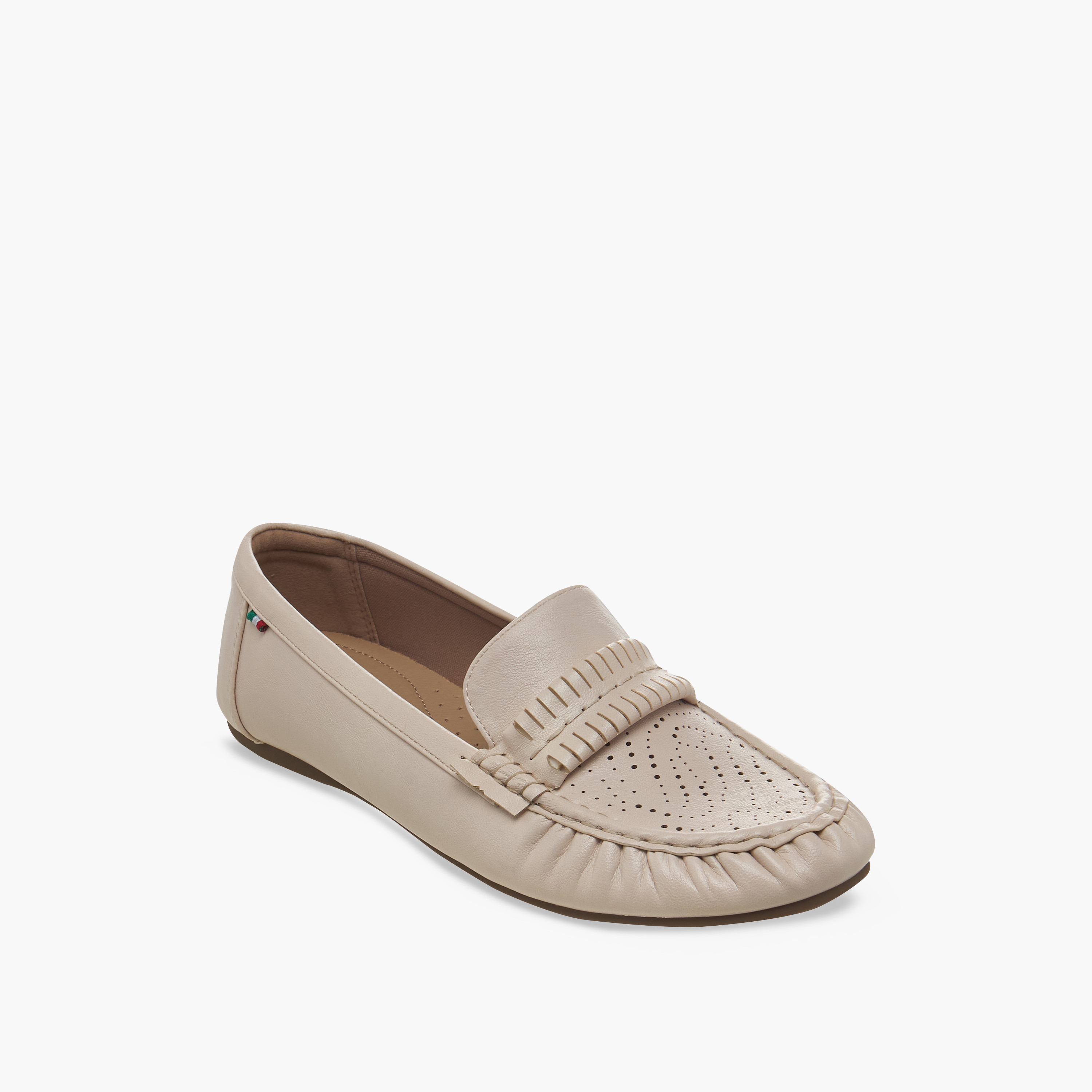 Renzo Ruganni Women Slip-On Moccasins-women-shoes-flats-moccasins-image-2
