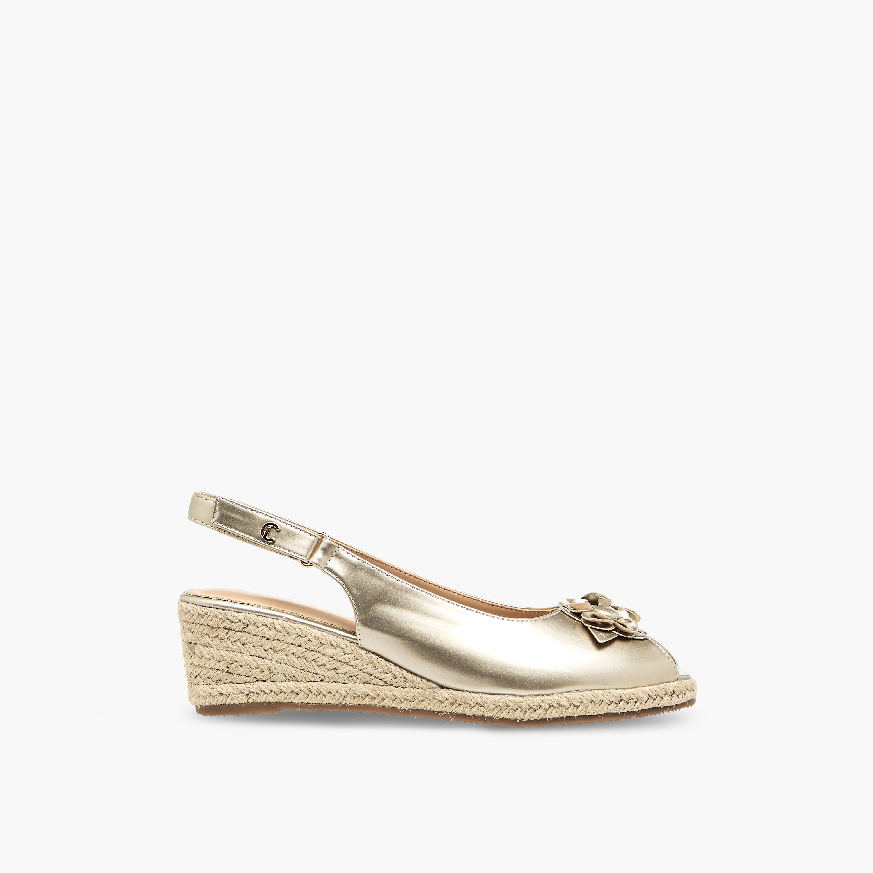 Le Confort Women Wedge Heel Peep Toe Sandals-women-shoes-sandals-heeled-image-3