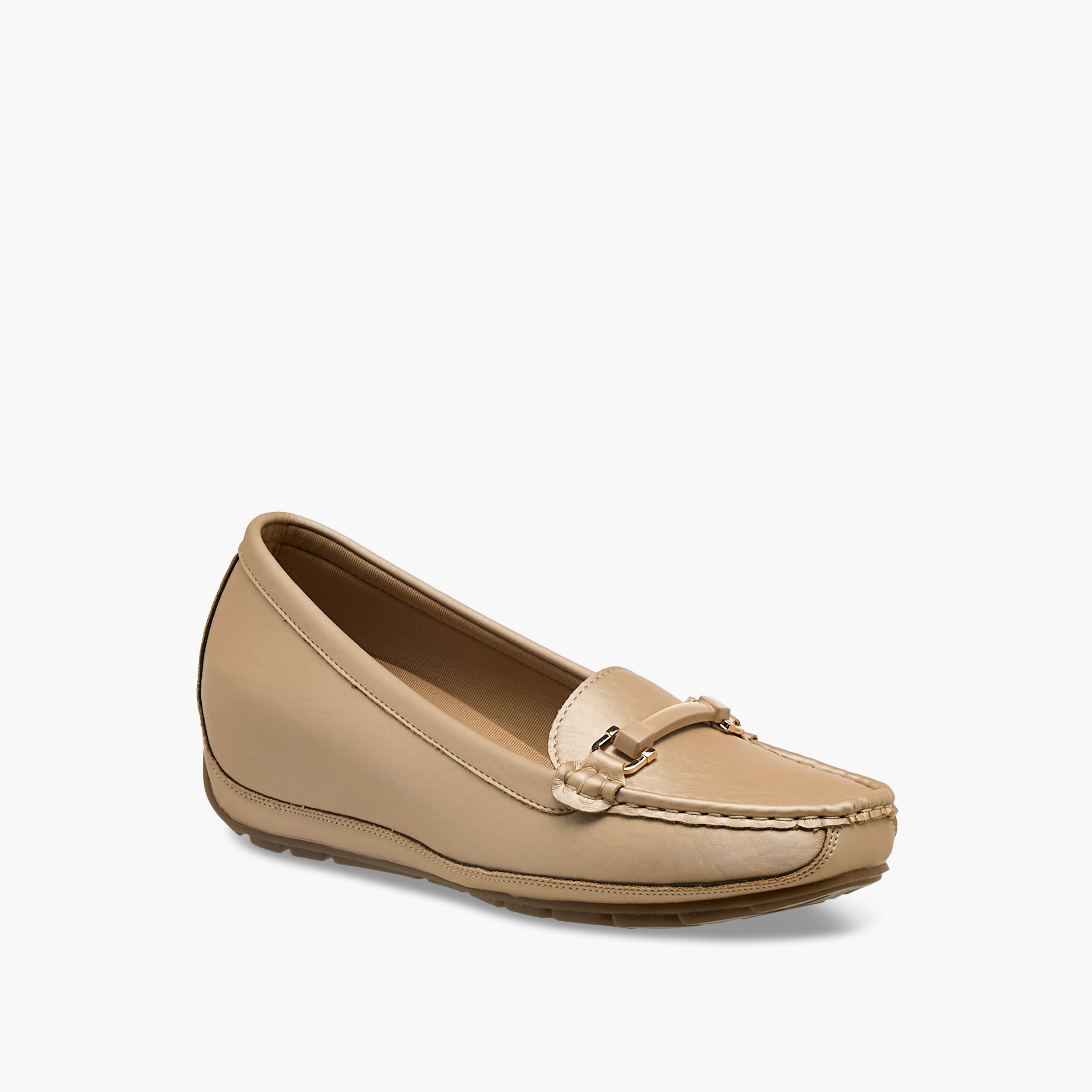 Le Confort Women Wedge Heel Loafers-women-shoes-heels-image-2
