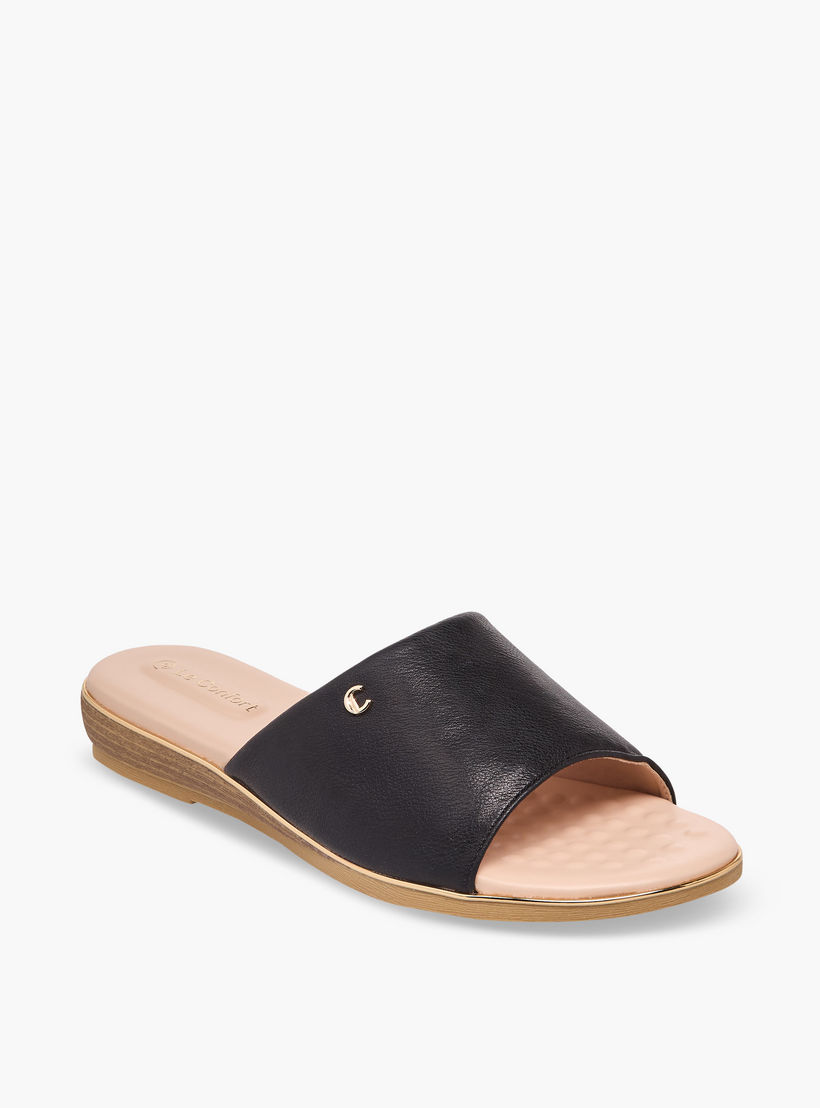Le Confort Women Slip-On Comfort Sandals-women-shoes-sandals-flats-image-2