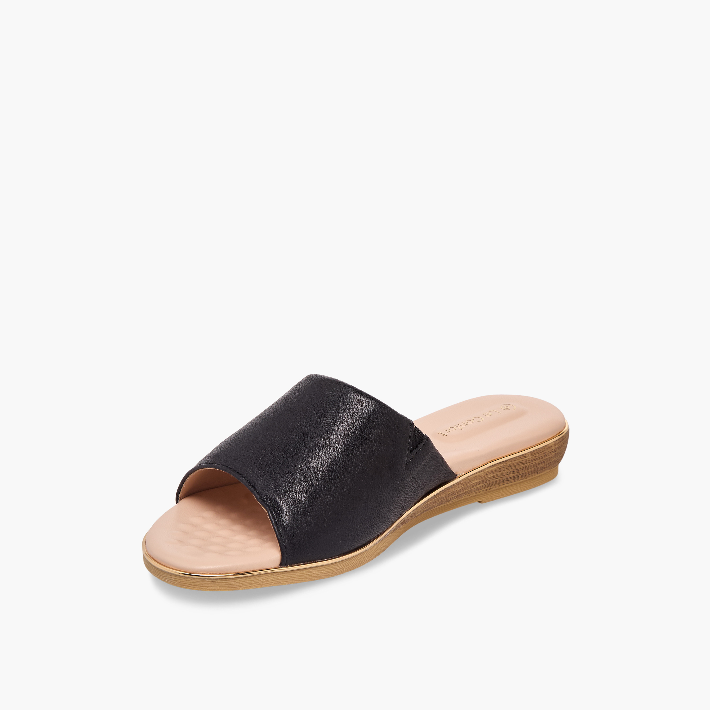 Le Confort Women Slip-On Comfort Sandals-women-shoes-sandals-flats-image-4
