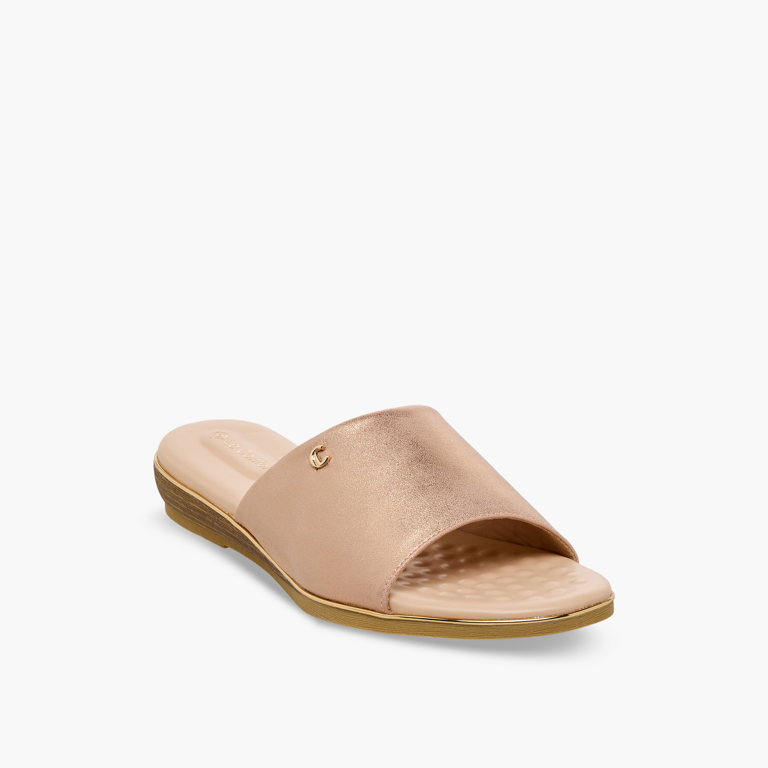 Le Confort Women Slip-On Comfort Sandals-women-shoes-sandals-flats-image-2