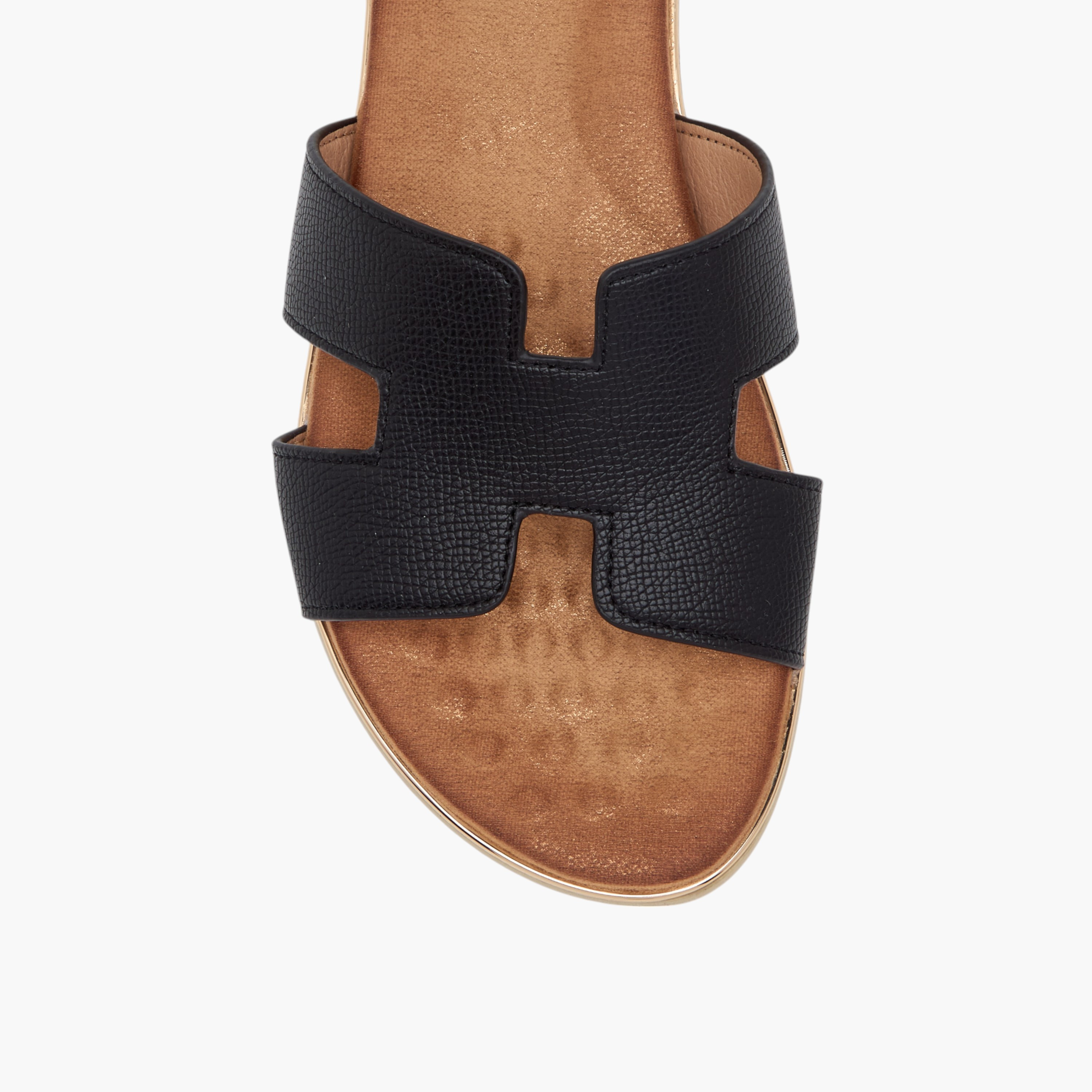 Le Confort Cutout Detail Slip-On Sandals-women-shoes-flats-sandals-image-4