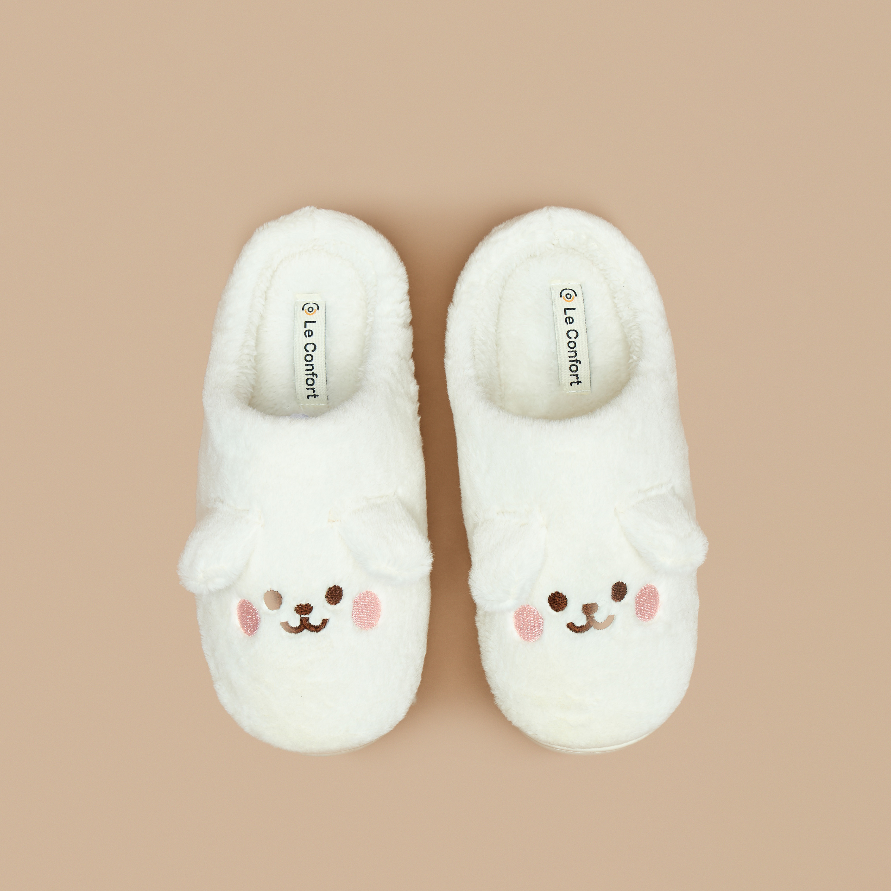 حذاء غرفة النوم بزينة أذن من لو كونفورت-women-shoes-bedroomslippers-image-1