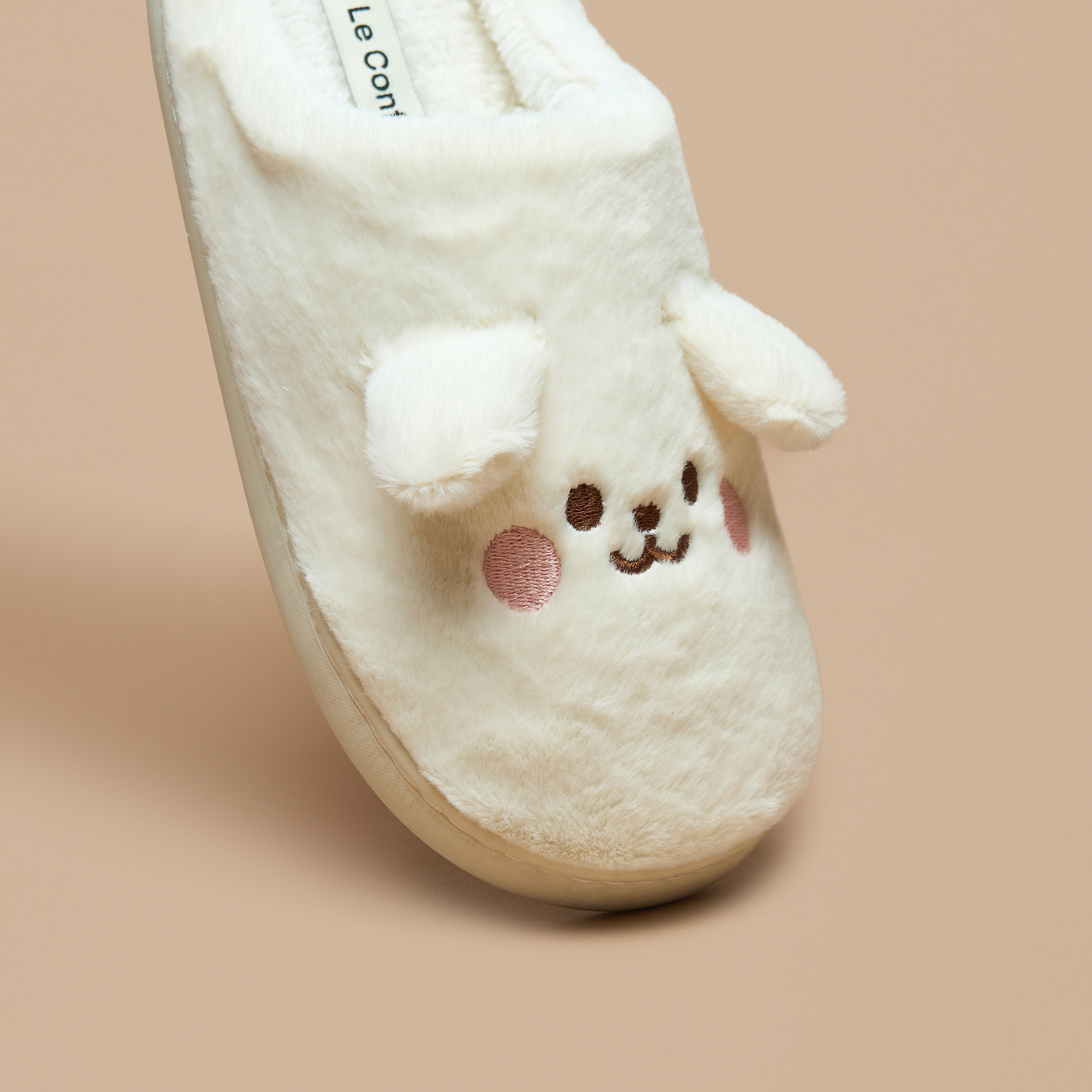 حذاء غرفة النوم بزينة أذن من لو كونفورت-women-shoes-bedroomslippers-image-4
