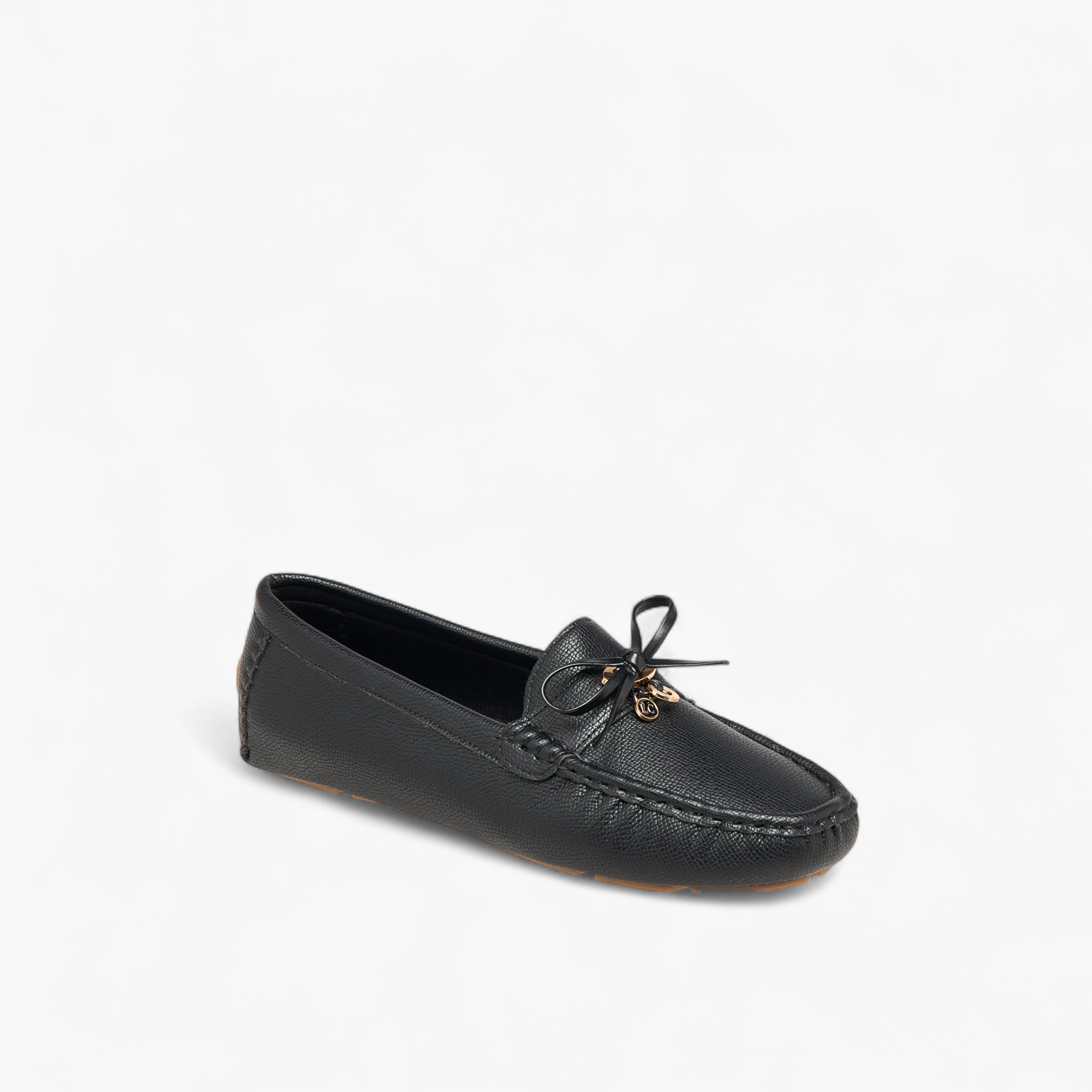 حذاء موكاسين بزينة فيونكة من لو كونفورت-women-shoes-flats-moccasins-image-2