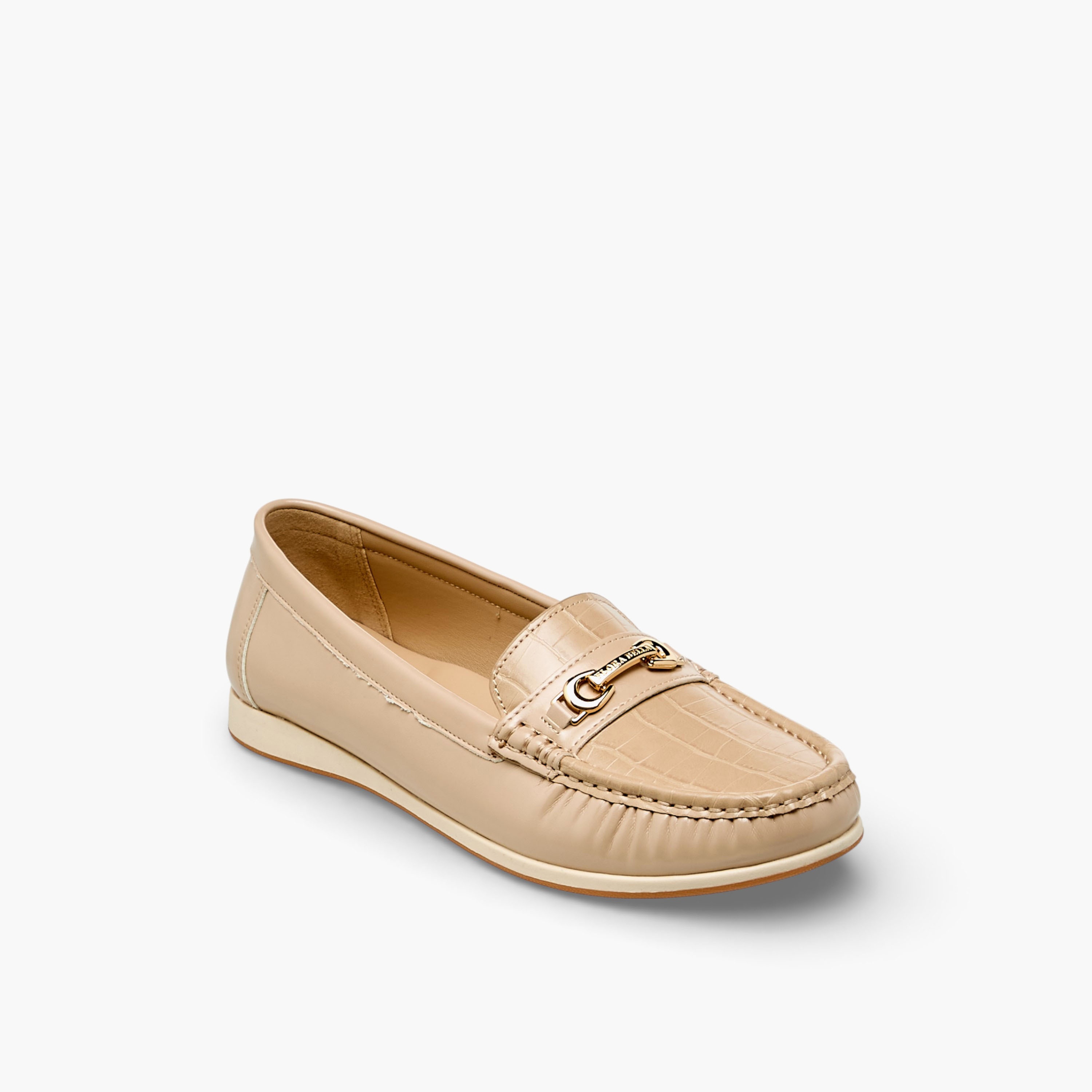 حذاء لوفرز سهل الارتداء وبارز الملمس للنساء من فلورا بيلا-women-shoes-flats-loafers-image-3