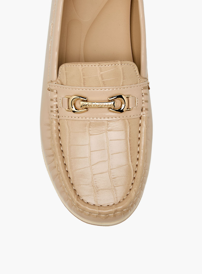 حذاء لوفرز سهل الارتداء وبارز الملمس للنساء من فلورا بيلا-women-shoes-flats-loafers-image-5