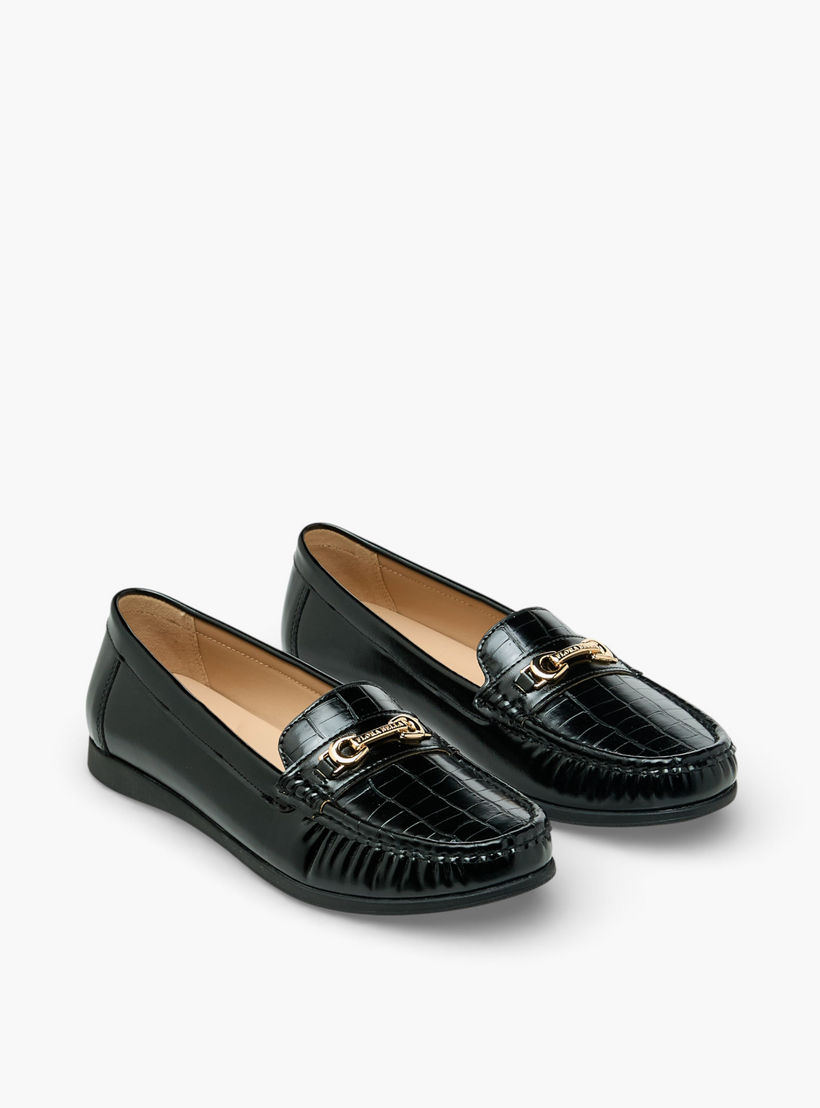 حذاء لوفرز سهل الارتداء وبارز الملمس للنساء من فلورا بيلا-women-shoes-flats-loafers-image-1