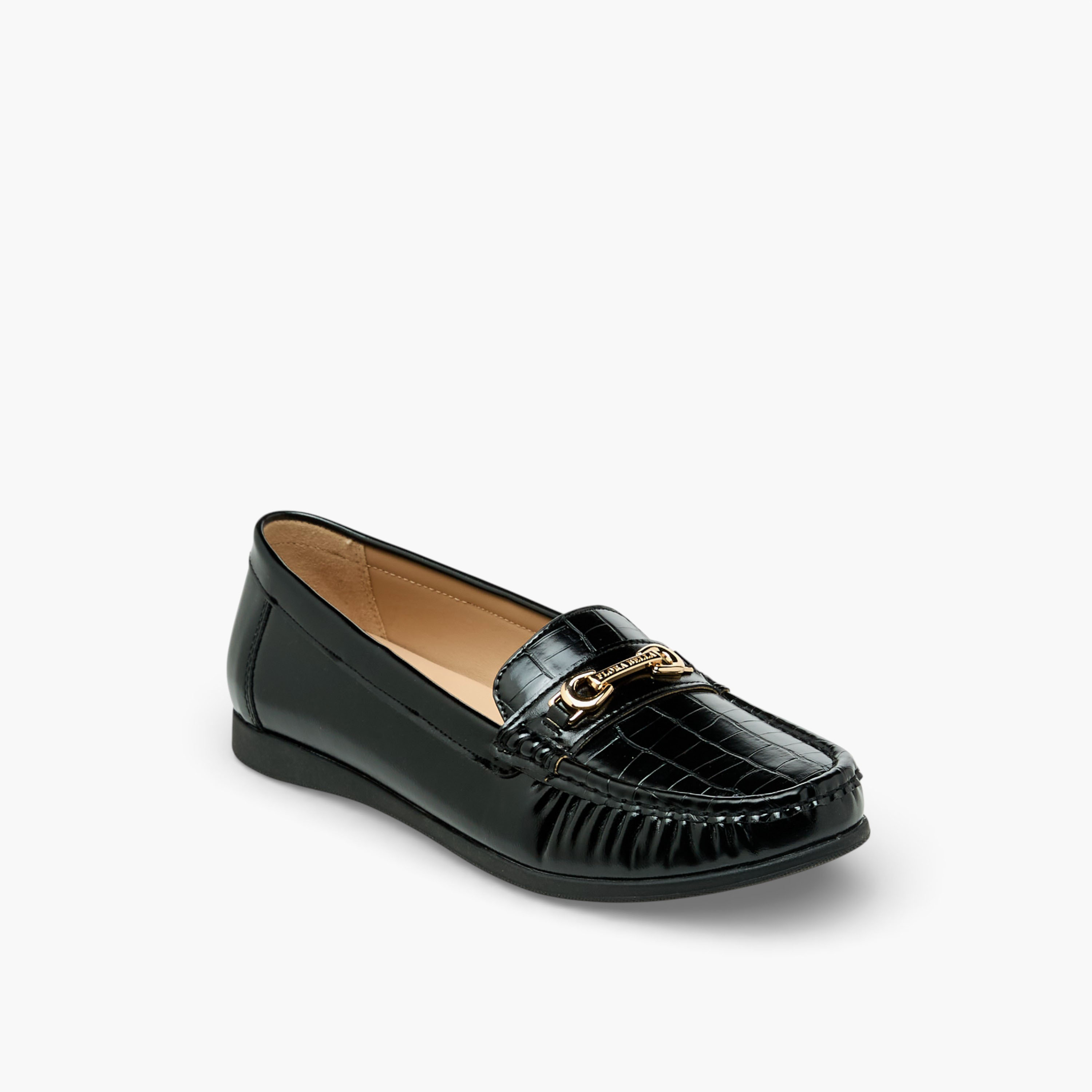 حذاء لوفرز سهل الارتداء وبارز الملمس للنساء من فلورا بيلا-women-shoes-flats-loafers-image-3
