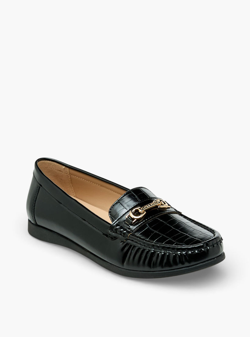 حذاء لوفرز سهل الارتداء وبارز الملمس للنساء من فلورا بيلا-women-shoes-flats-loafers-image-3