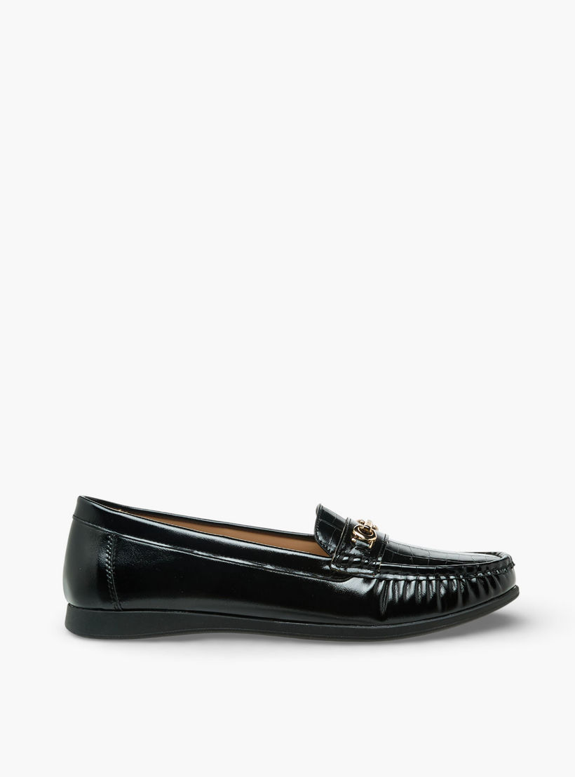 حذاء لوفرز سهل الارتداء وبارز الملمس للنساء من فلورا بيلا-women-shoes-flats-loafers-image-4