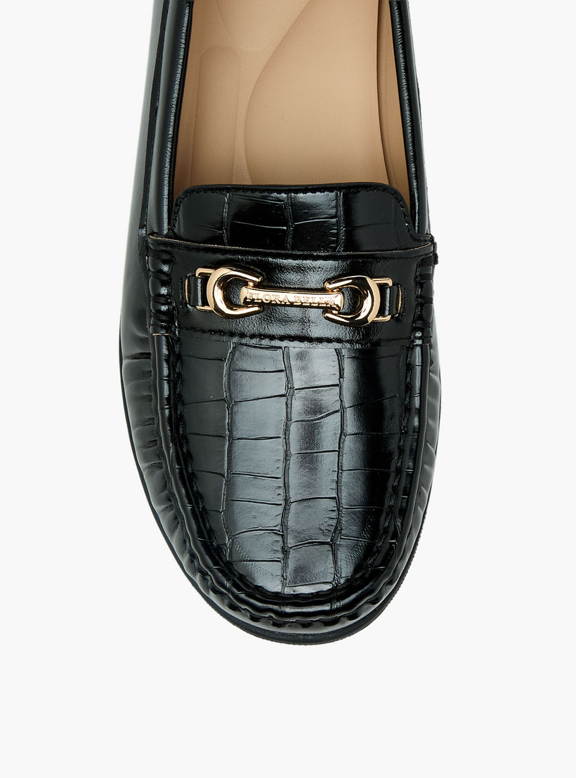 حذاء لوفرز سهل الارتداء وبارز الملمس للنساء من فلورا بيلا-women-shoes-flats-loafers-image-5