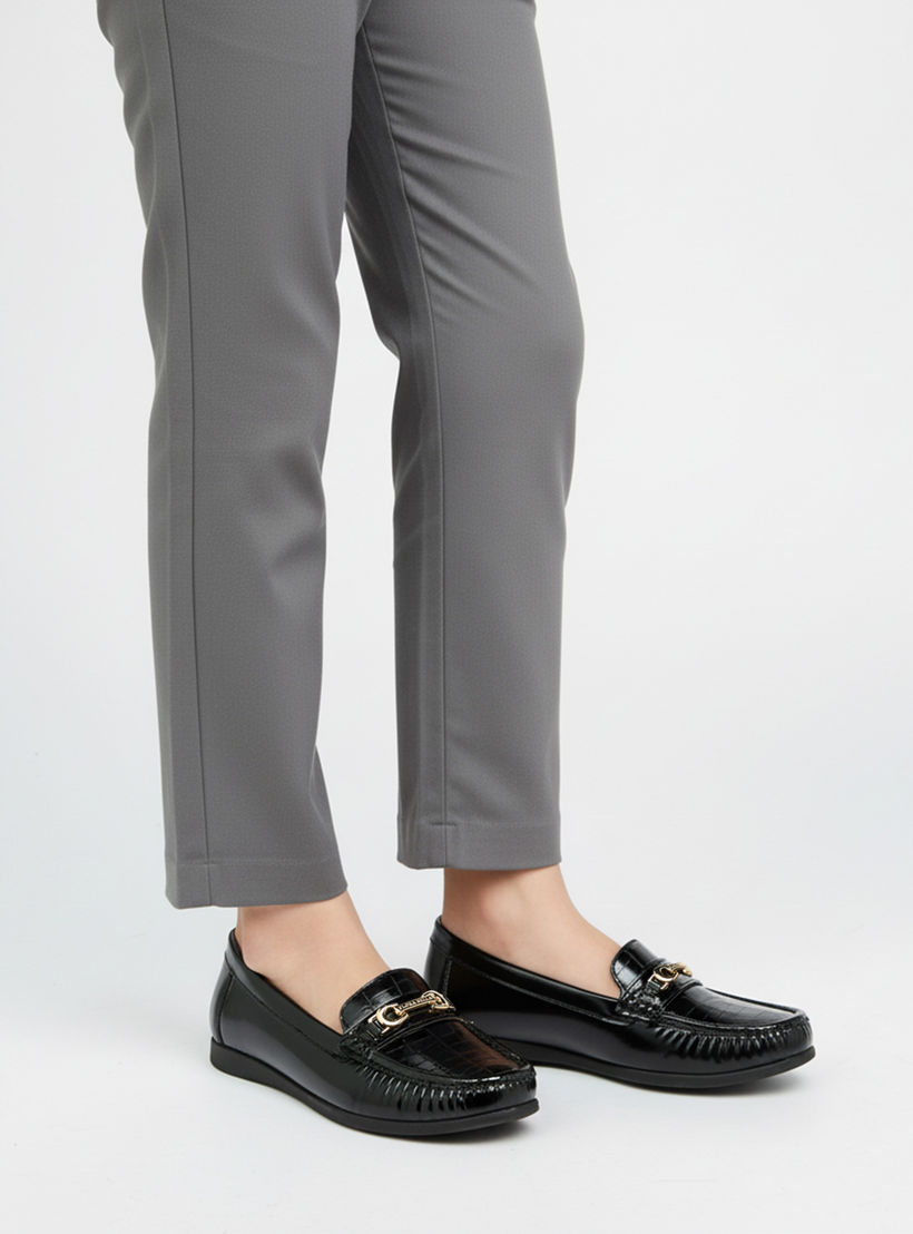 حذاء لوفرز سهل الارتداء وبارز الملمس للنساء من فلورا بيلا-women-shoes-flats-loafers-image-2