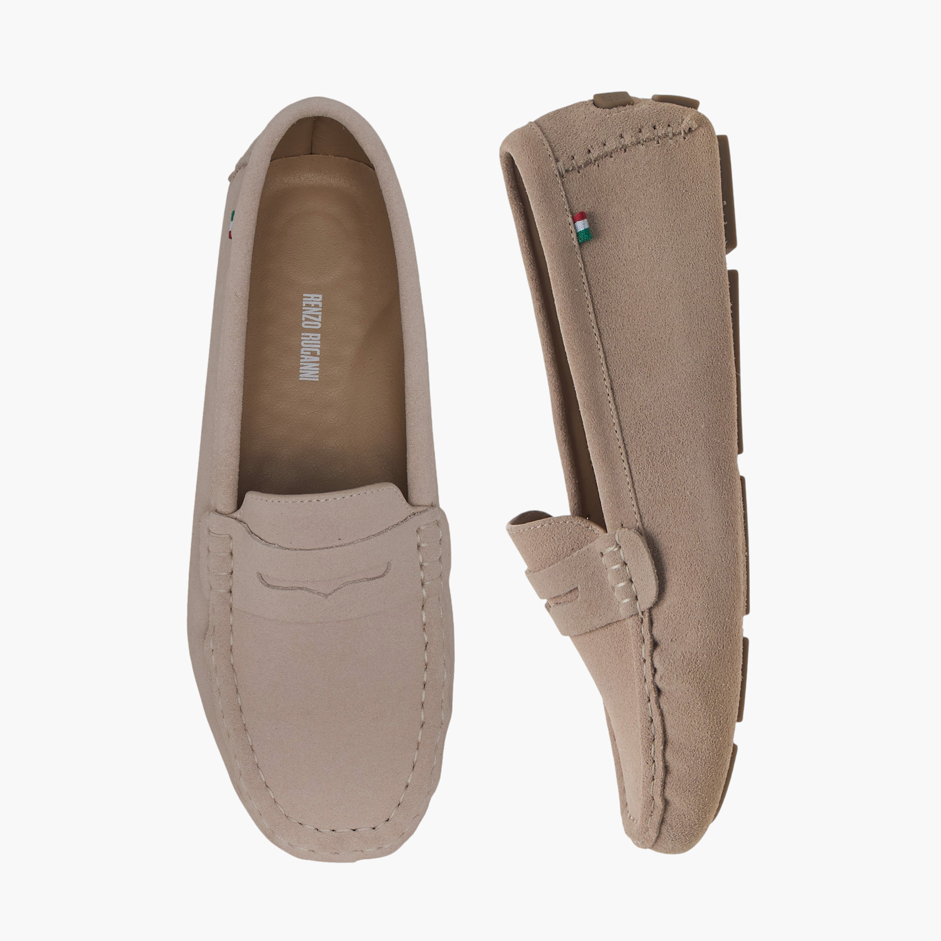 Renzo Ruganni Women Slip-On Moccasins-women-shoes-flats-loafers-image-1