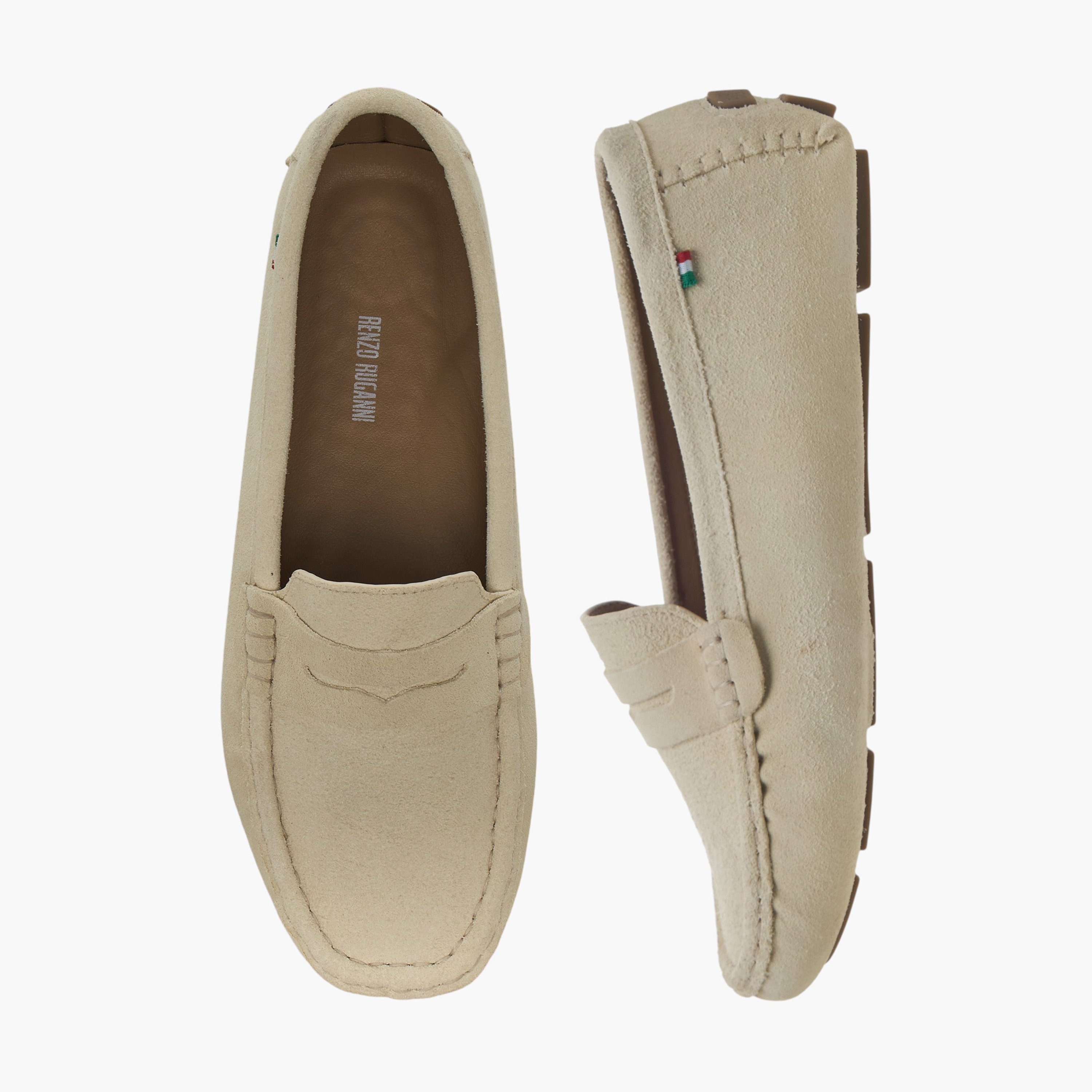 Renzo Ruganni Women Slip-On Moccasins-women-shoes-flats-loafers-image-1