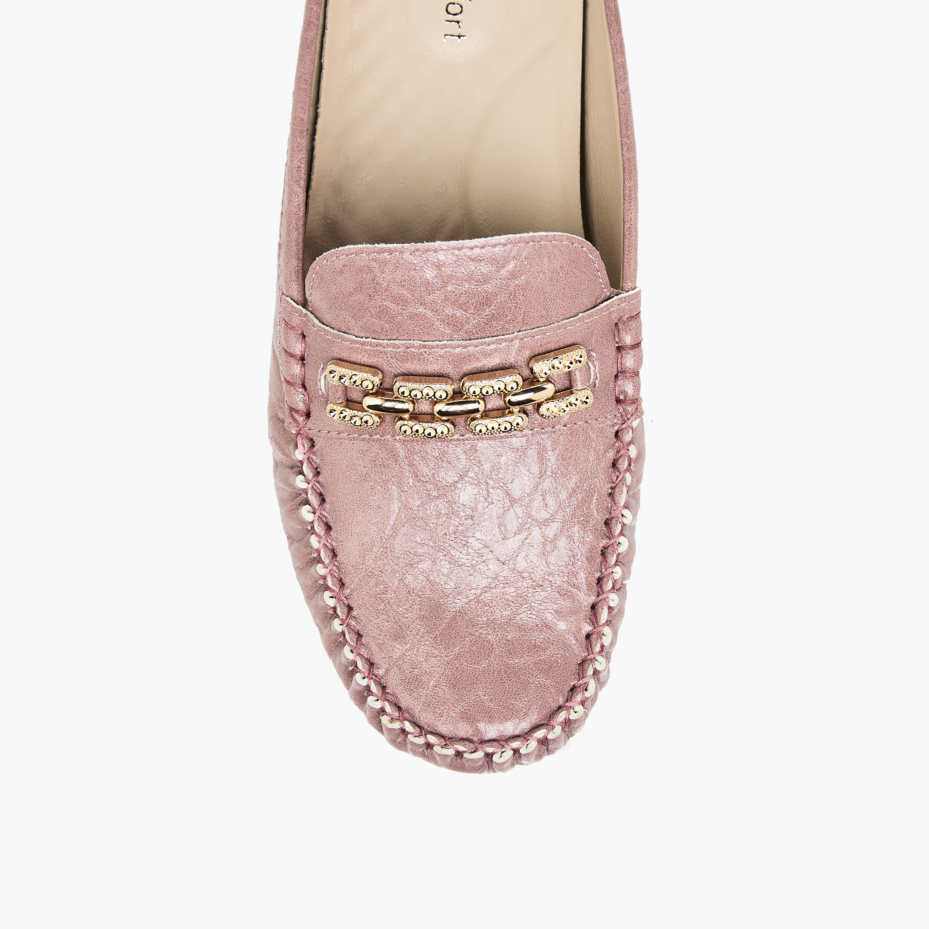 حذاء ميول سهل الارتداء للنساء من لو كونفورت-women-shoes-flats-mules-image-4