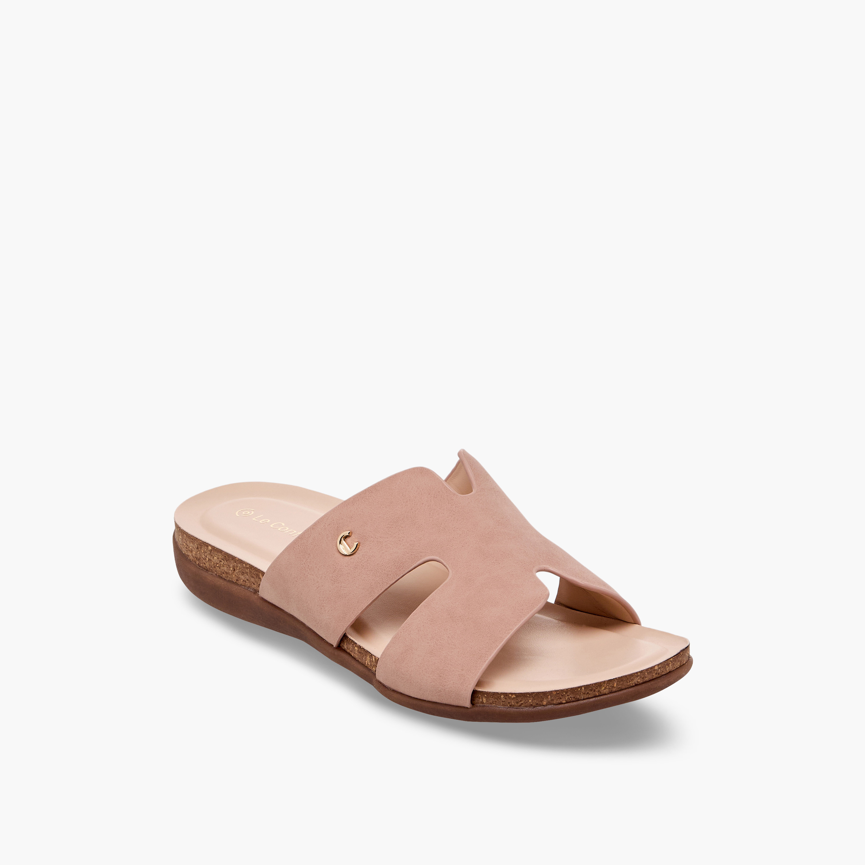 Le Confort Women Slip-On Slide Sandals-women-shoes-sandals-flats-image-2