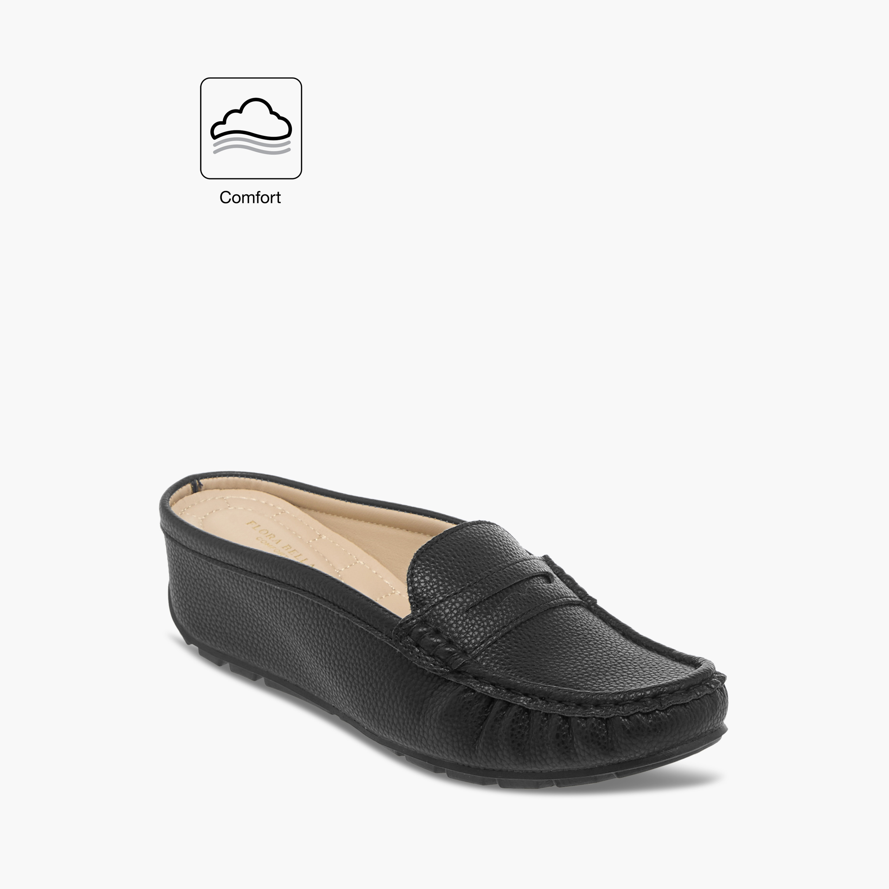 Flora Bella Cutout Detail Slip-On Comfort Mules-women-shoes-heels-image-2