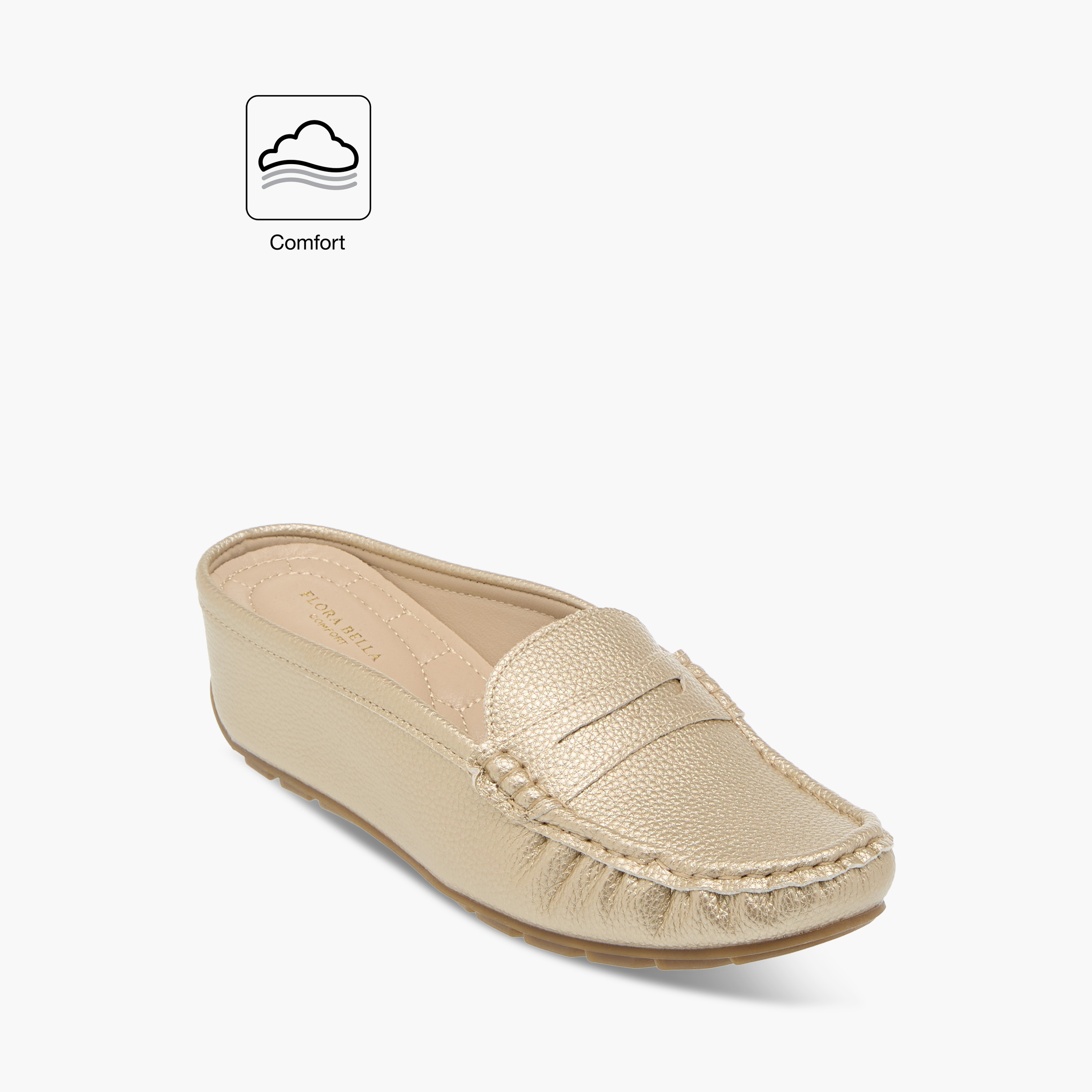 Flora Bella Cutout Detail Slip-On Comfort Mules-women-shoes-heels-image-2