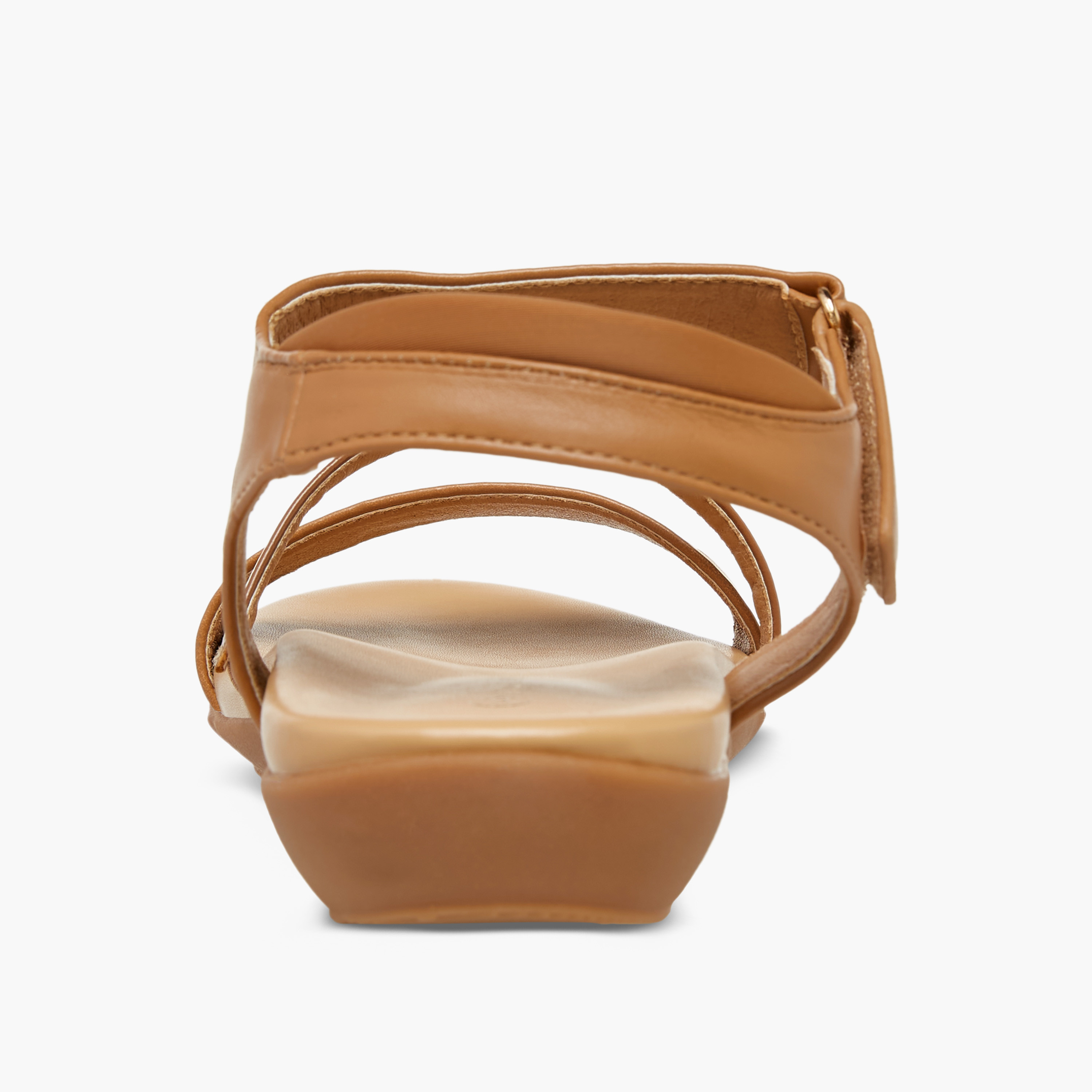 صندل بأحزمة وشريط إغلاق لاصق من لو كونفورت-women-shoes-sandals-heeled-image-5