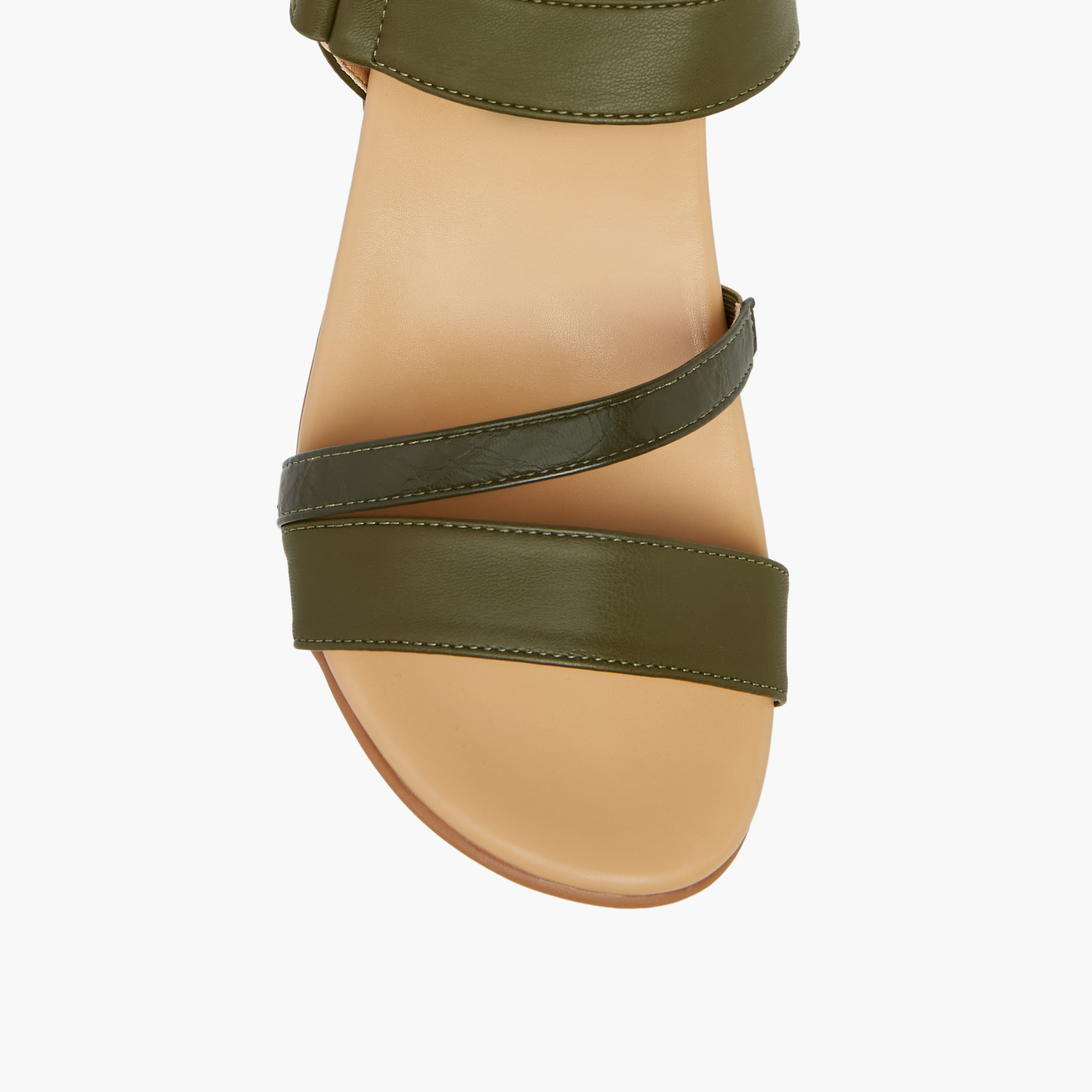 صندل بأحزمة وشريط إغلاق لاصق من لو كونفورت-women-shoes-sandals-heeled-image-4