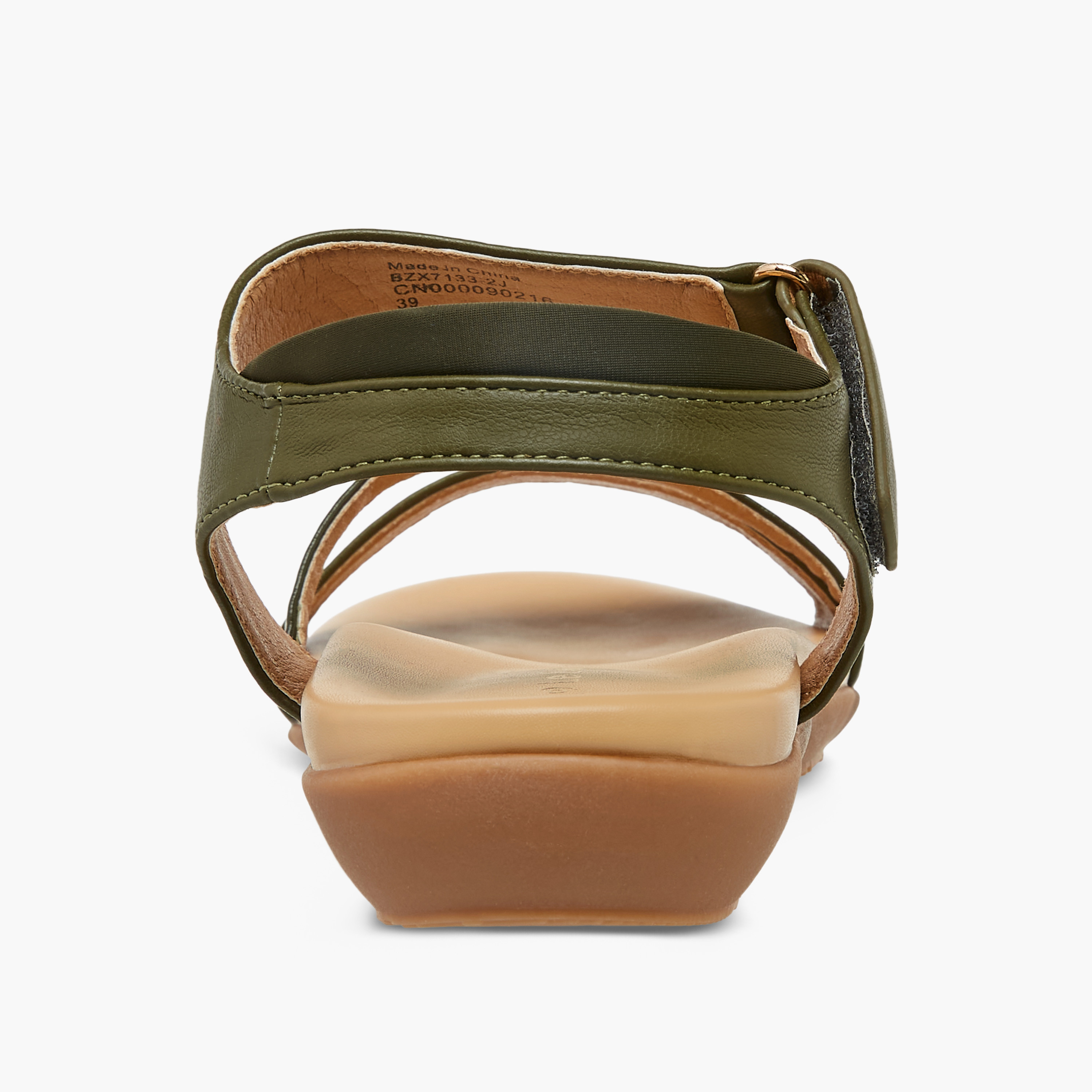 صندل بأحزمة وشريط إغلاق لاصق من لو كونفورت-women-shoes-sandals-heeled-image-5