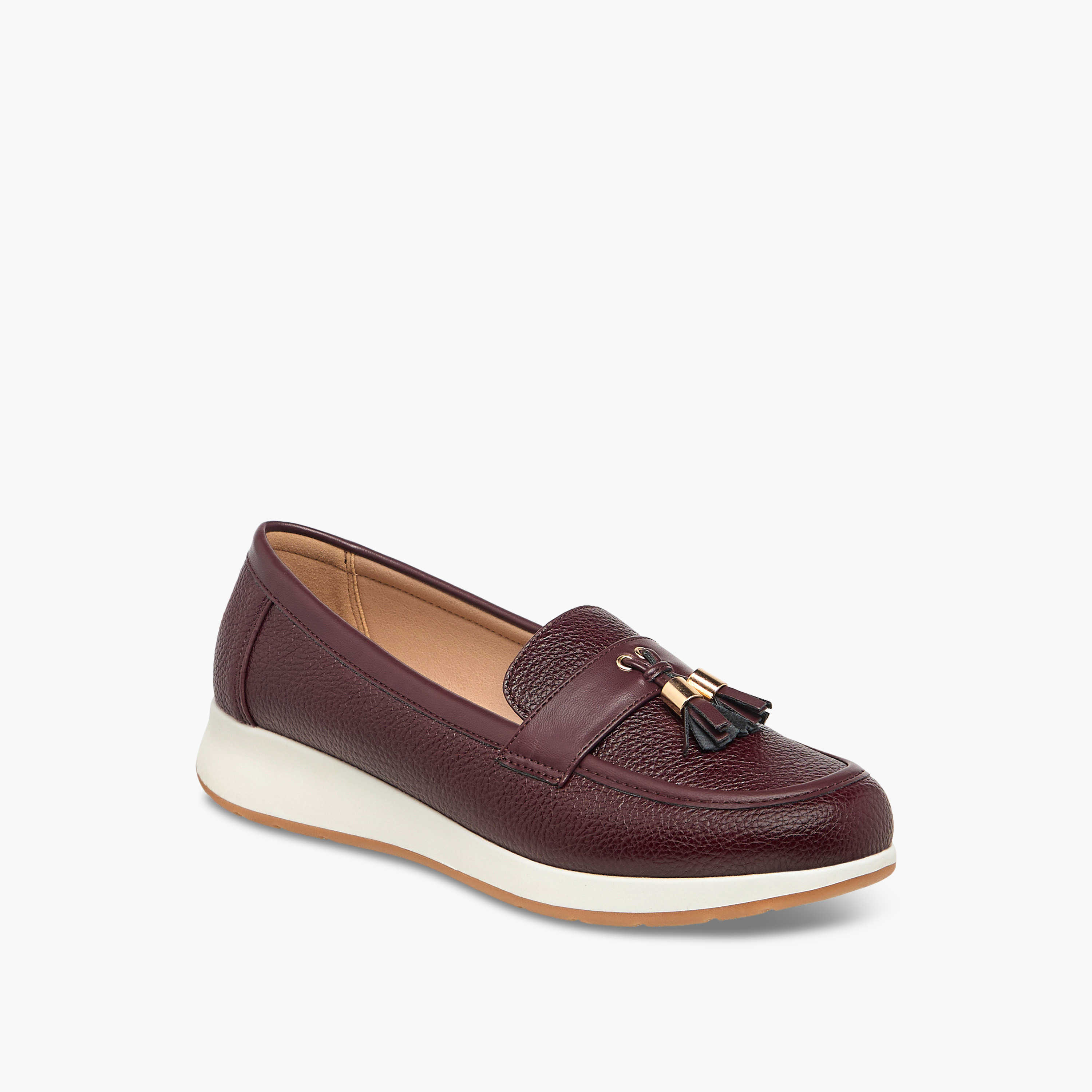 Flora Bella Womens' Slip-On Loafers with Tassel Accent-women-shoes-flats-loafers-image-2