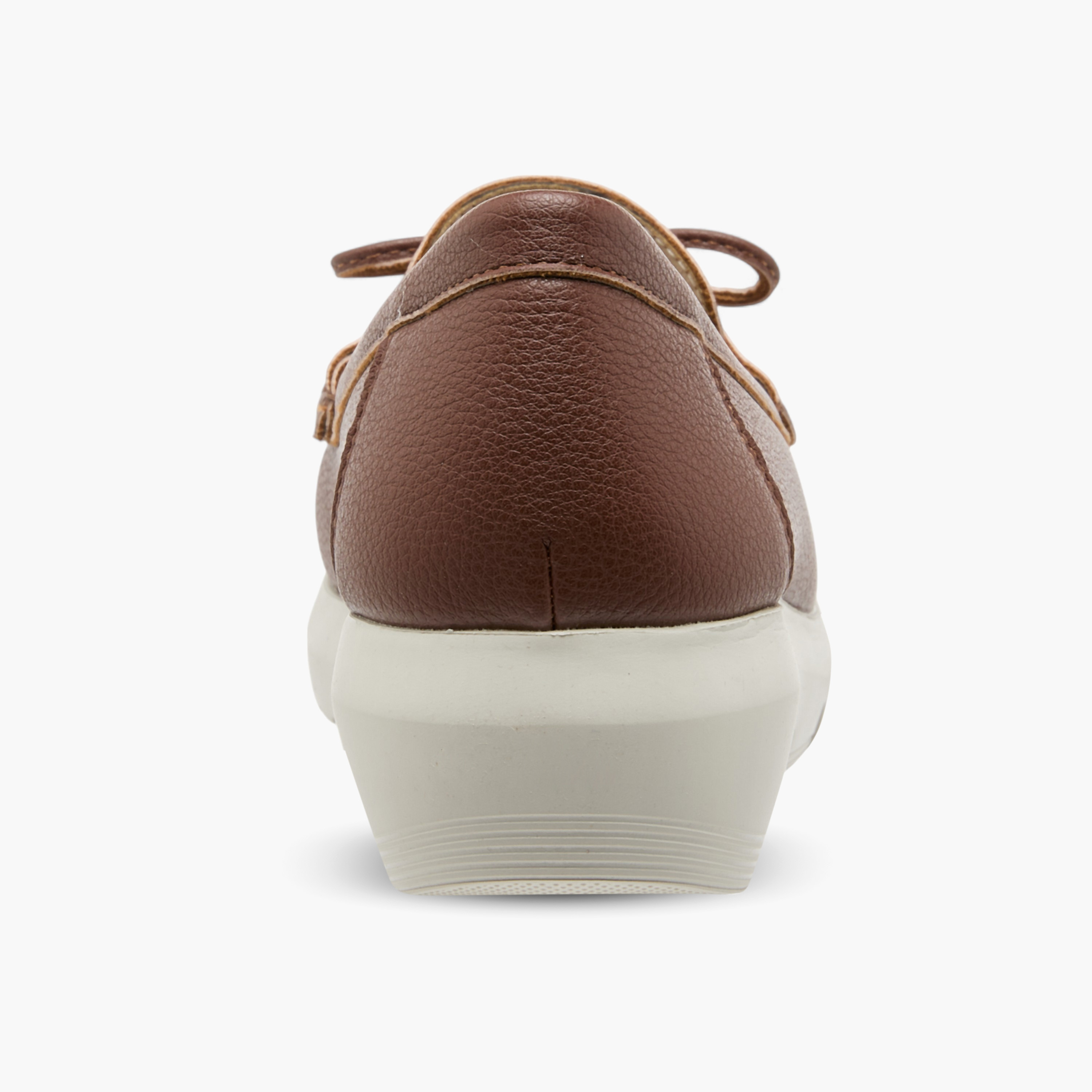 Le Confort Bow Accent Slip-On Comfort Moccasins with Wedge Heels-women-shoes-loafersandmoccasins-image-5