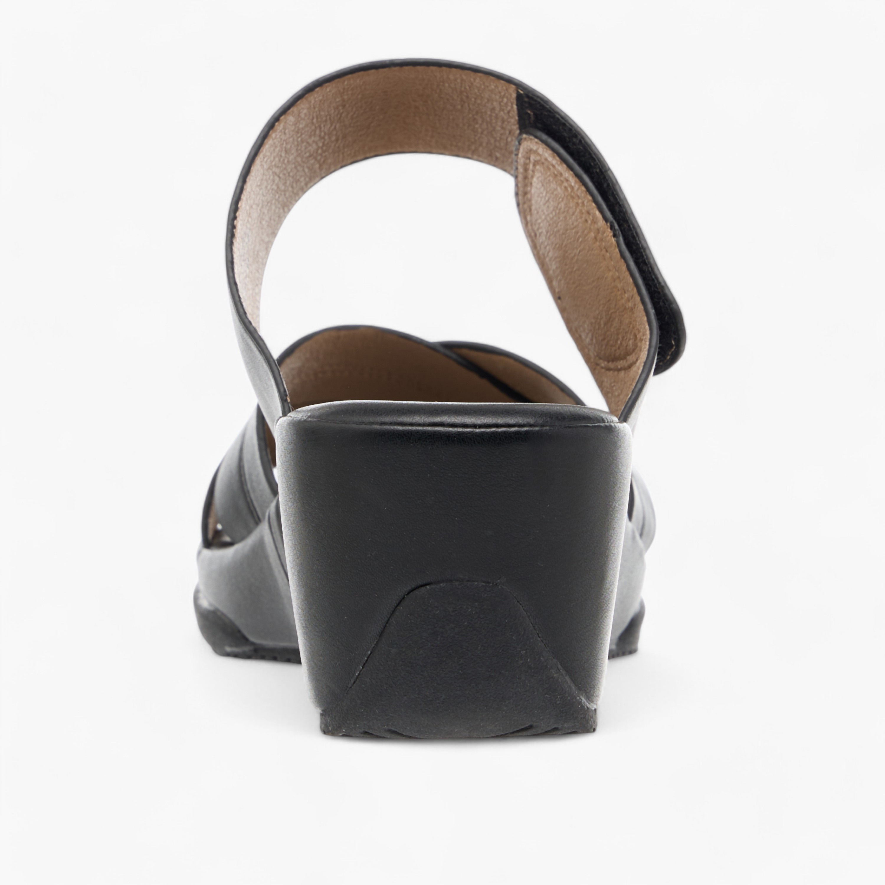 Flora Bella Textured Slip-On Comfort Sandals with Wedge Heel-women-shoes-sandals-heeled-image-5