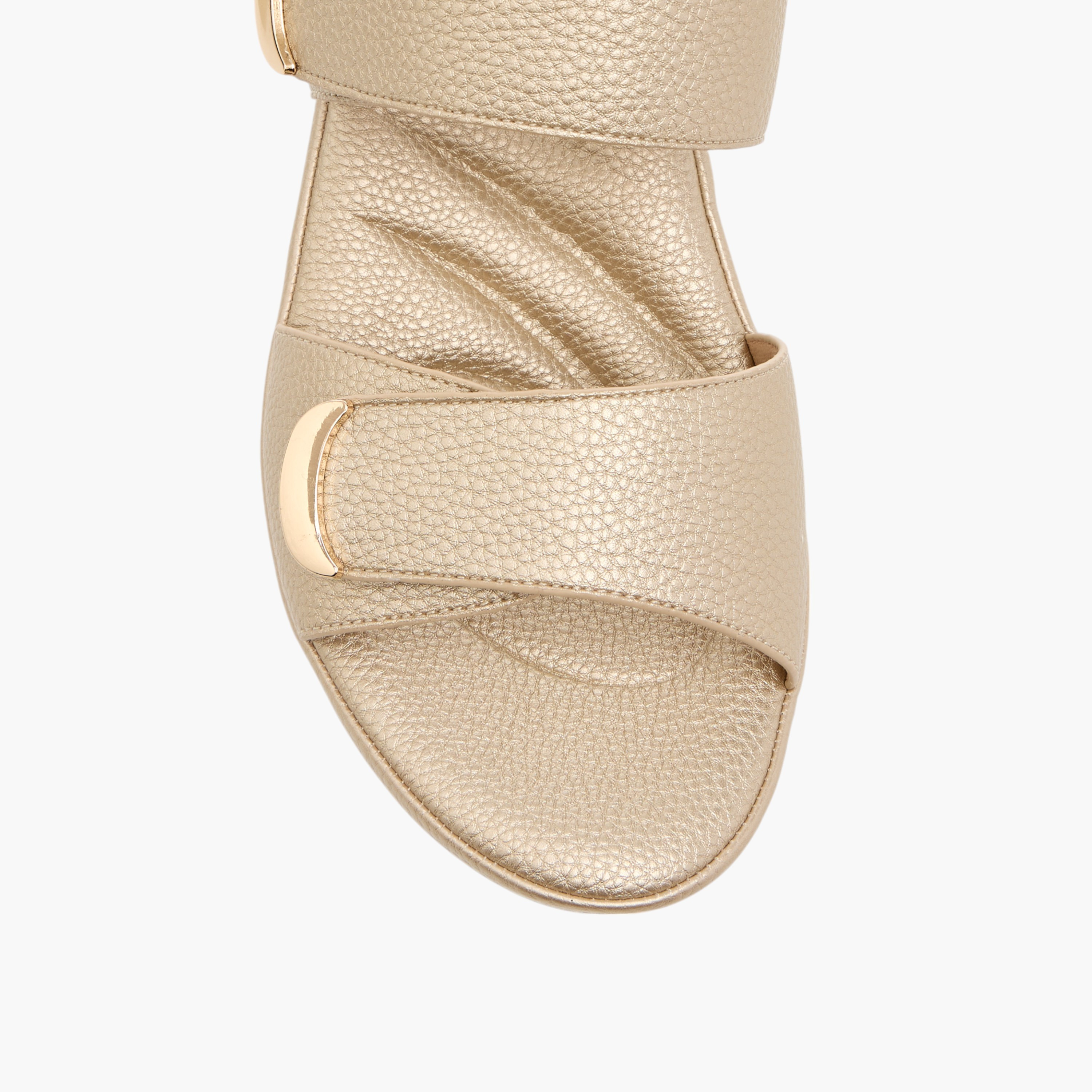 Flora Bella Textured Slip-On Comfort Sandals with Block Heel-women-shoes-sandals-heeled-image-4