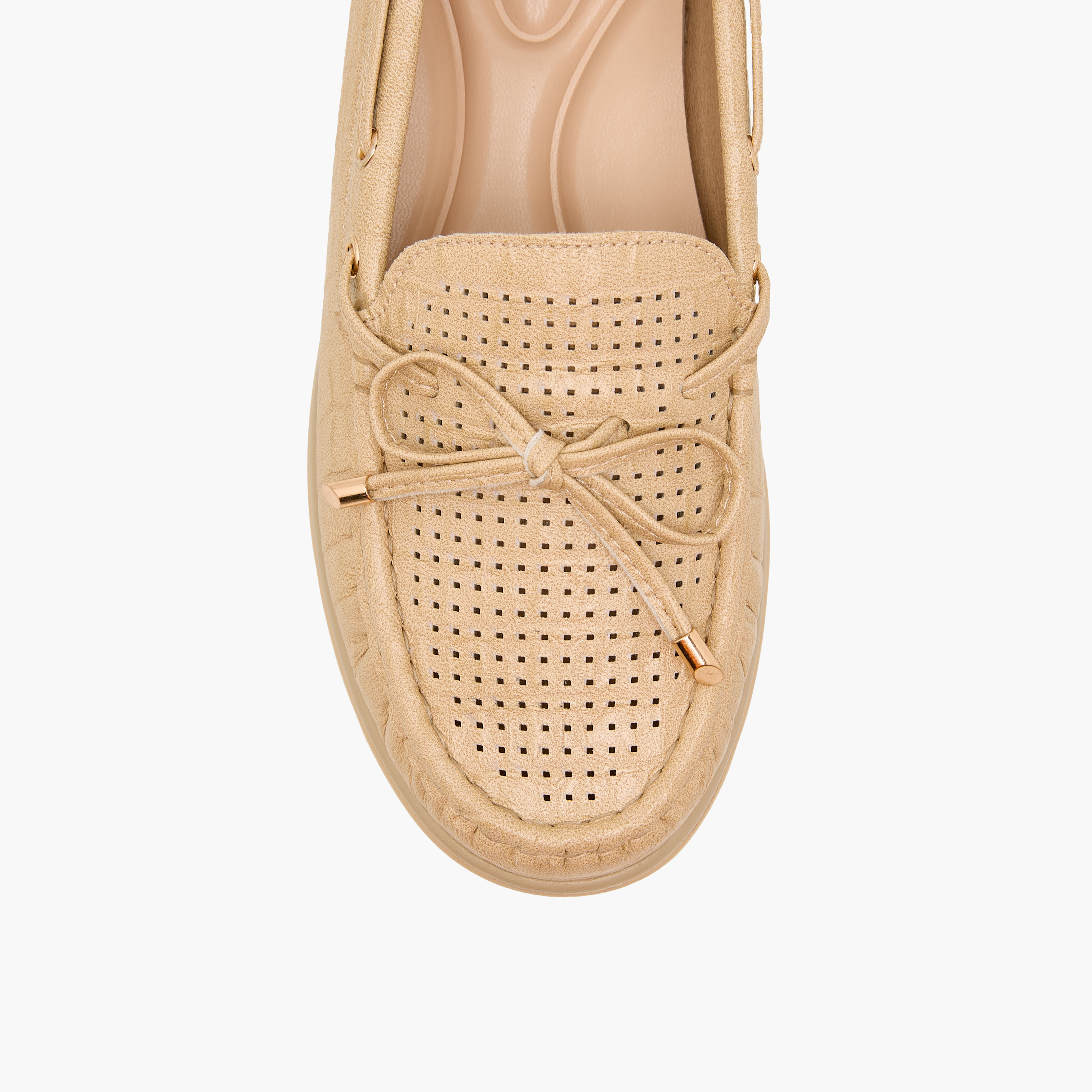 Le Confort Women Perforated Loafers-women-shoes-loafersandmoccasins-image-4