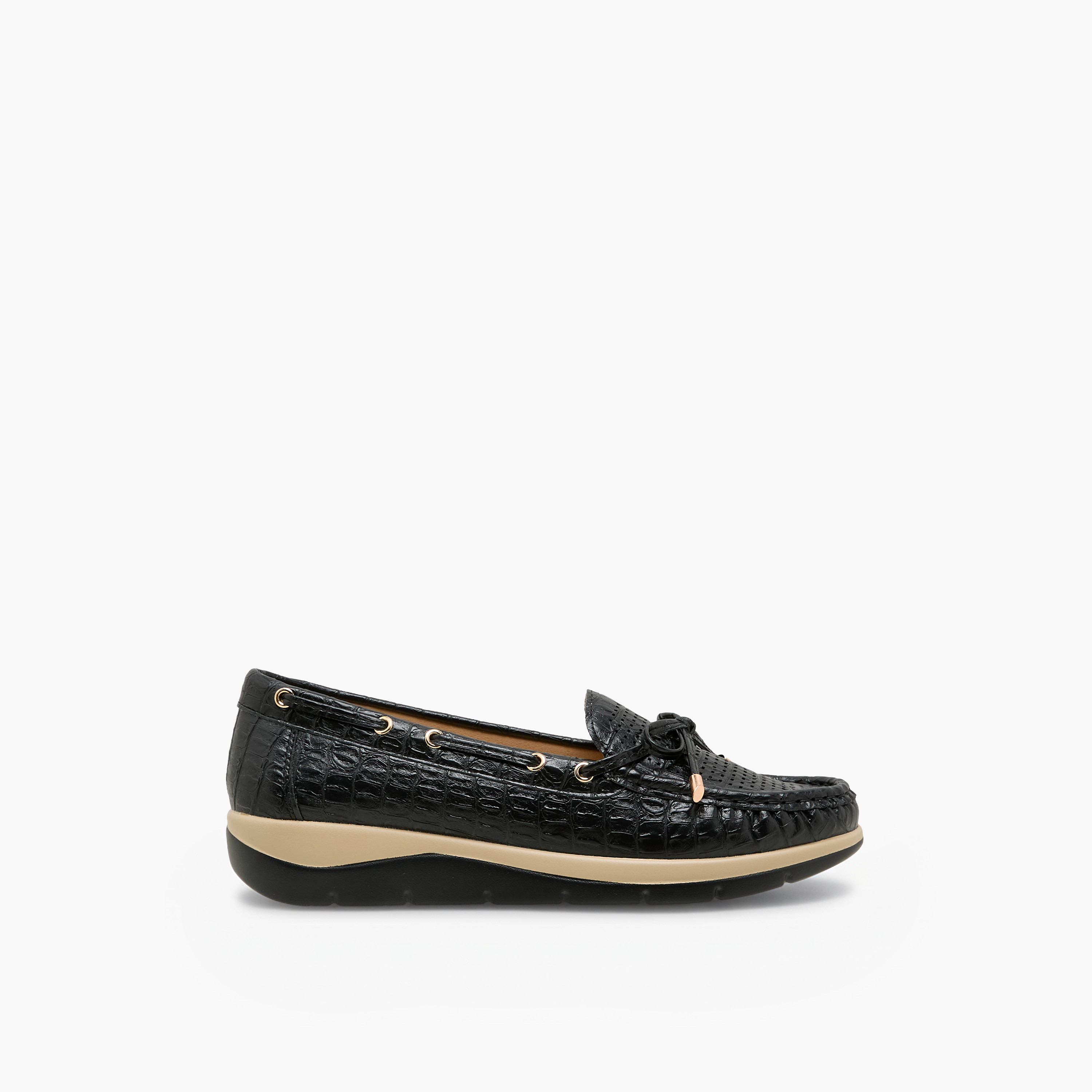Le Confort Women Perforated Loafers-women-shoes-loafersandmoccasins-image-3