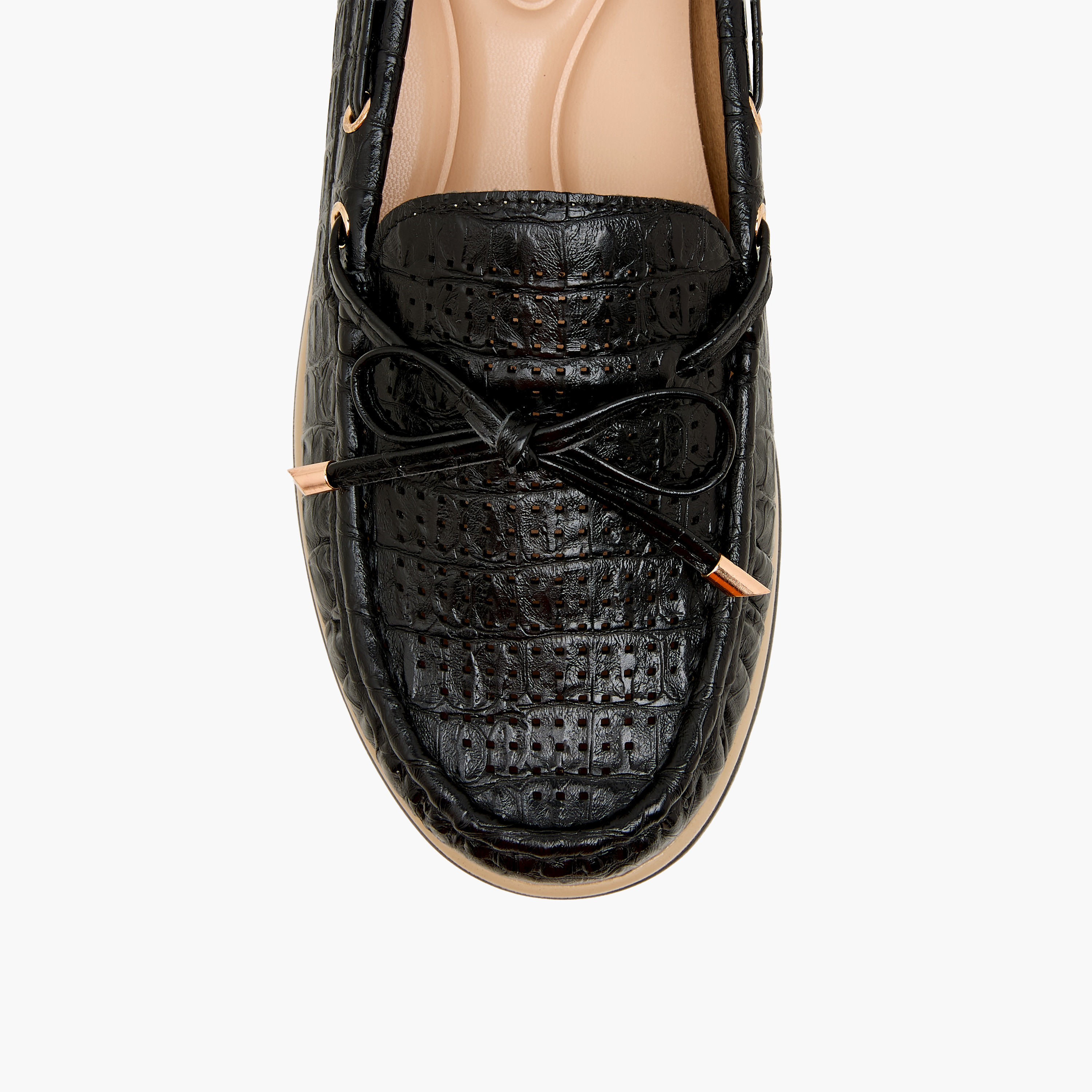 Le Confort Women Perforated Loafers-women-shoes-loafersandmoccasins-image-4