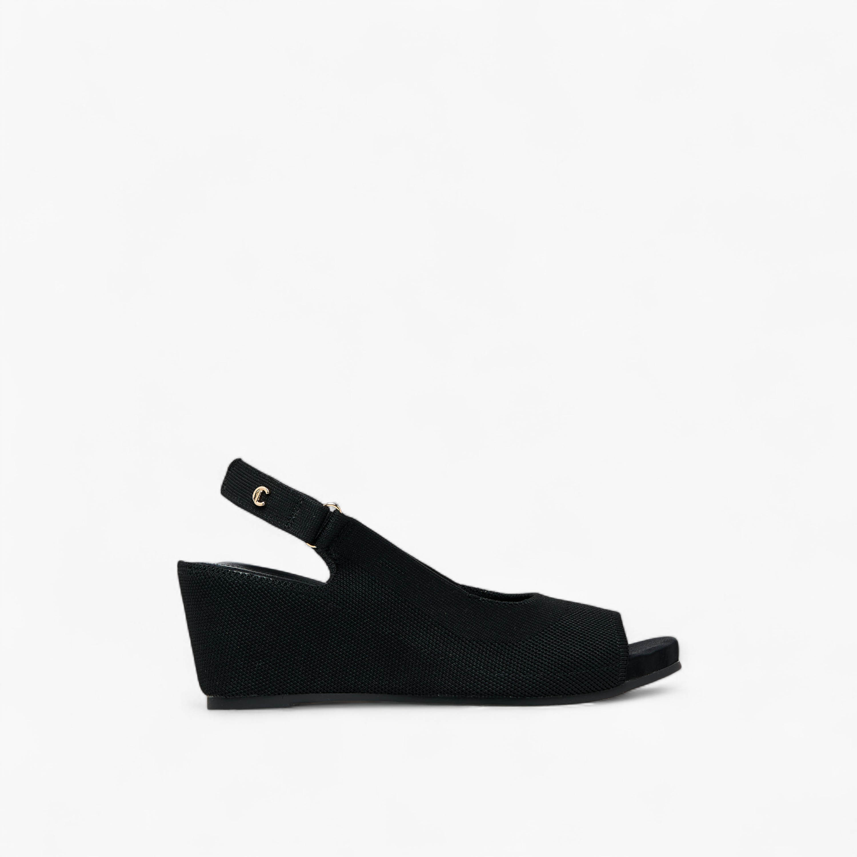 Le Confort Women's Hook and Loop Wedge Heel Sandals-women-shoes-sandals-heeled-image-3