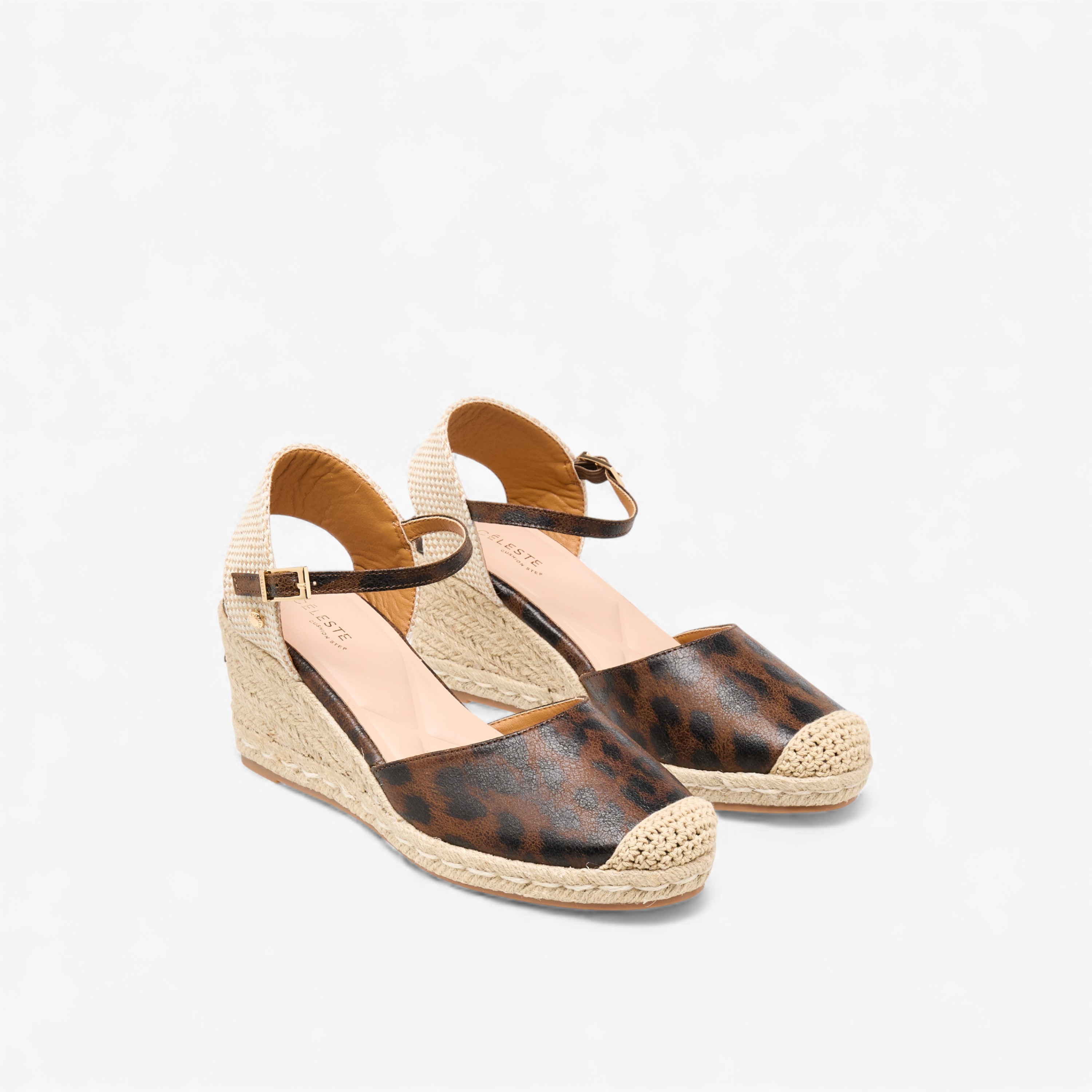 Celeste Womens Animal Print Wedge Heel Shoes-women-shoes-heels-image-1