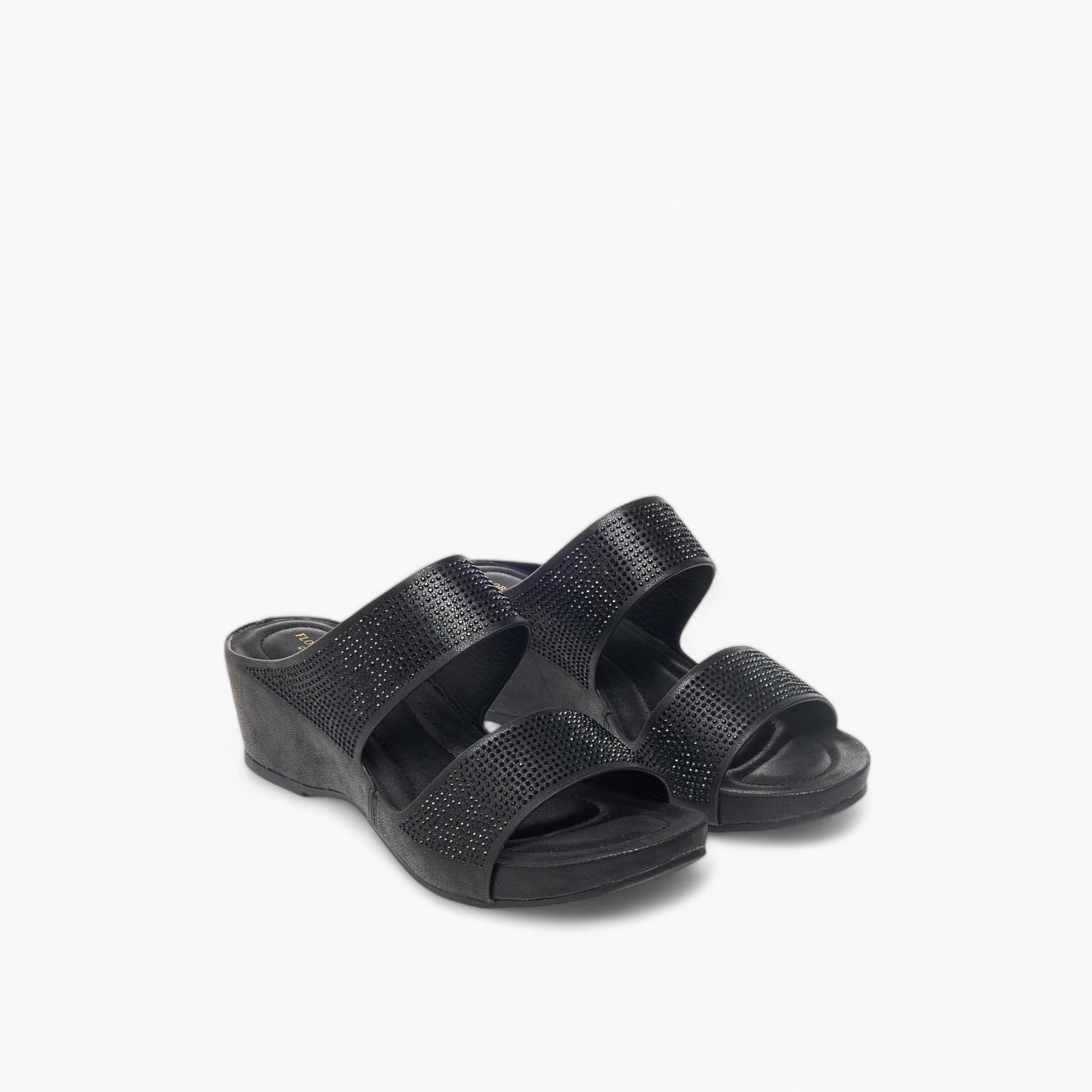 صندل مريح مزين سهل الارتداء بكعب ويدج من فلورا بيلا-women-shoes-sandals-heeled-image-1