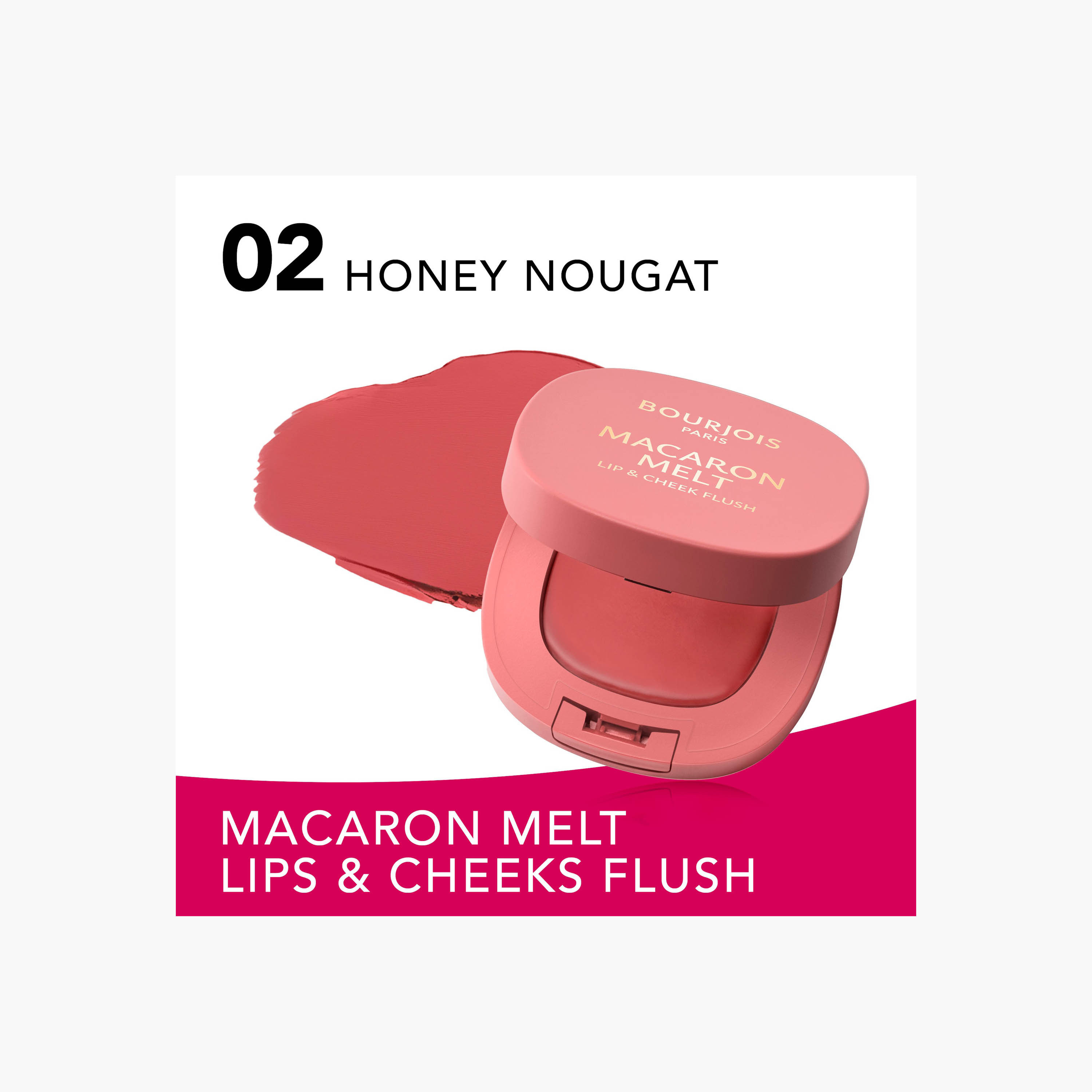Bourjois Lip Care Duo Set - Macaron Melt Honey Nougat & Pretty Glassy Balm Pure Glass-beautyandpersonalcare-makeup-lips-lipglossesandbalms-image-5