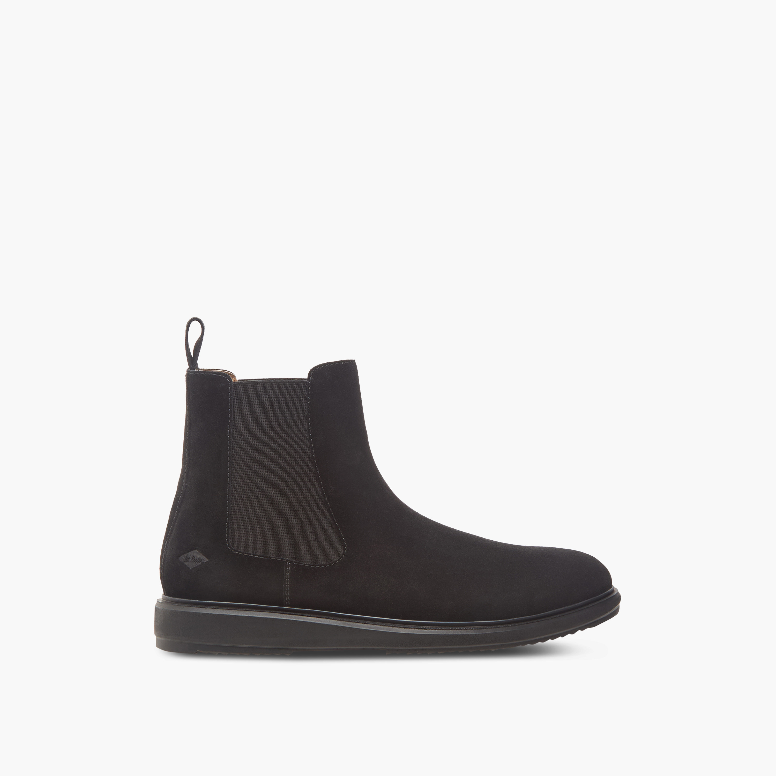 بوت تشيلسي سهل الارتداء سادة بلسان سحب للرجال من لي كوبر-men-shoes-boots-image-8