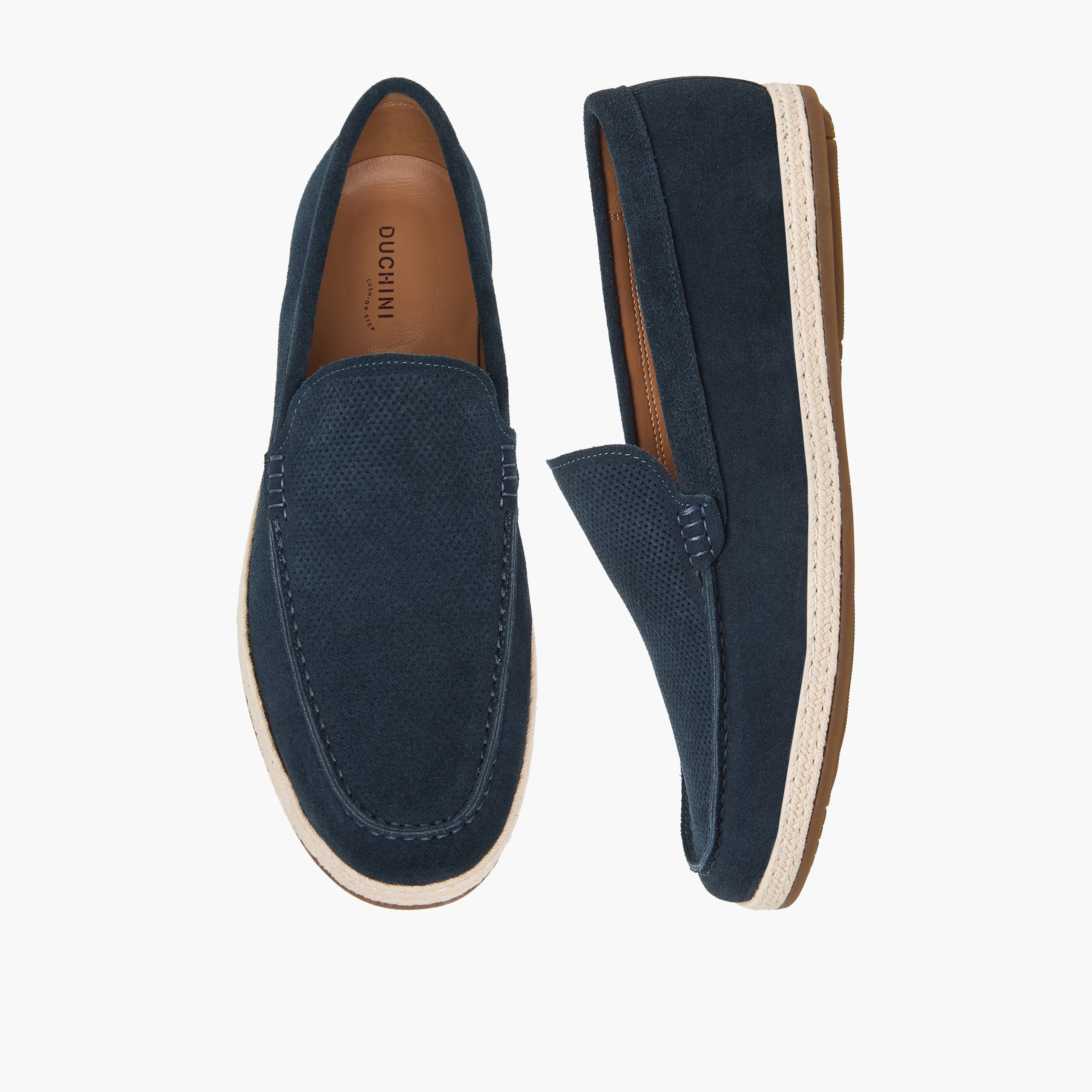 Duchini Men Genuine Leather Espadrille Loafers-men-shoes-loafersandmoccasins-image-1