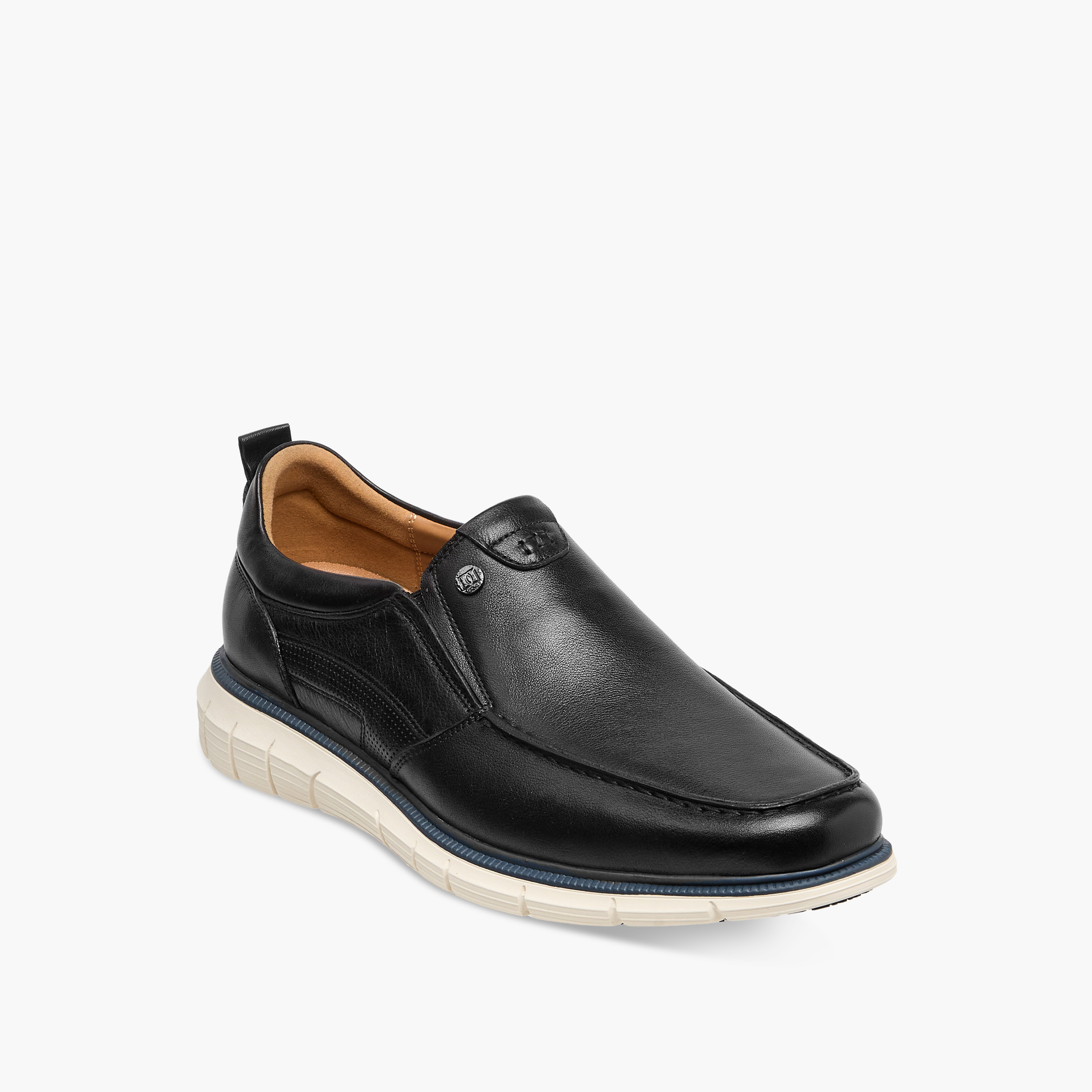 Duchini Men Genuine Leather Slip-On Loafers-men-shoes-loafersandmoccasins-image-2