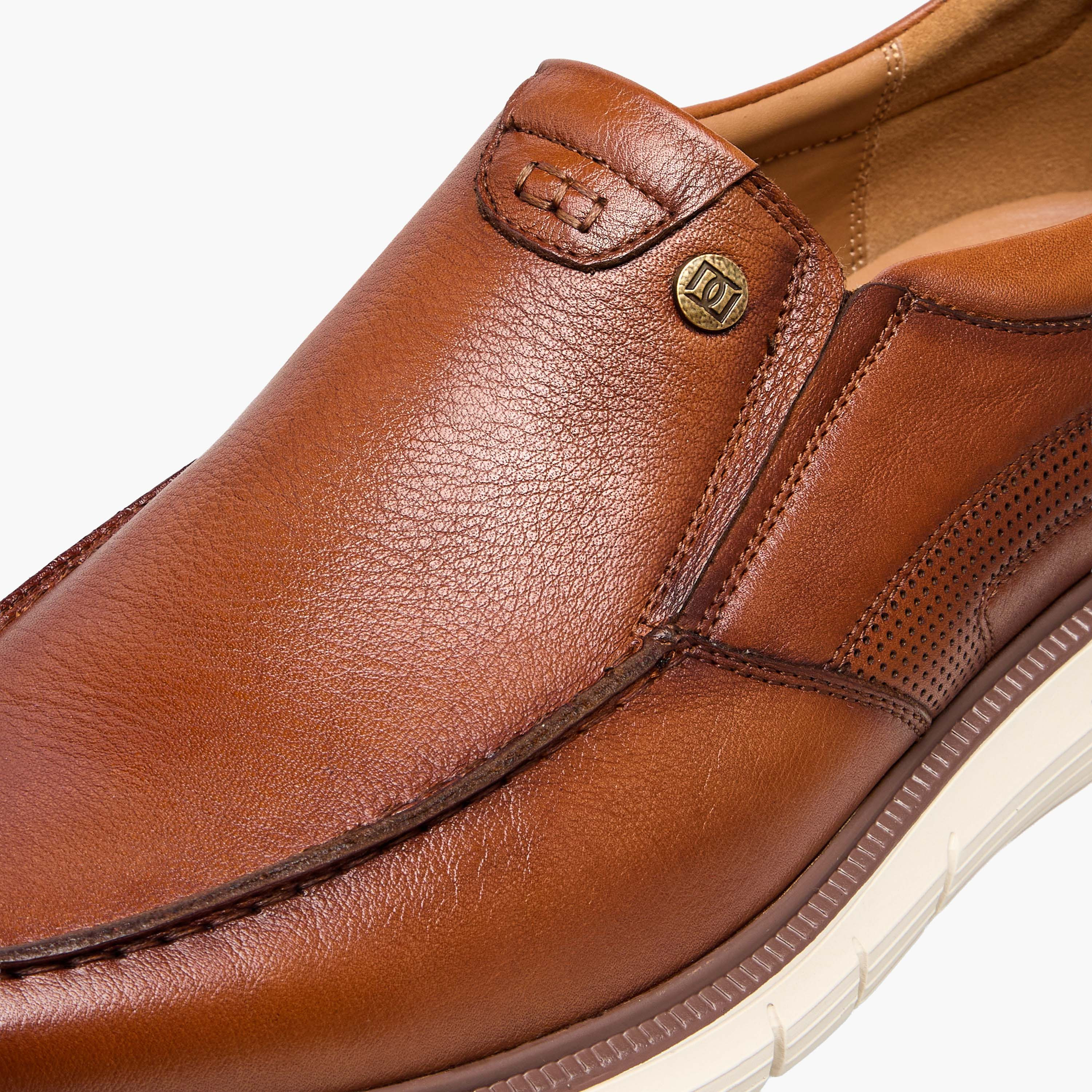 Duchini Men Genuine Leather Slip-On Loafers-men-shoes-loafersandmoccasins-image-4