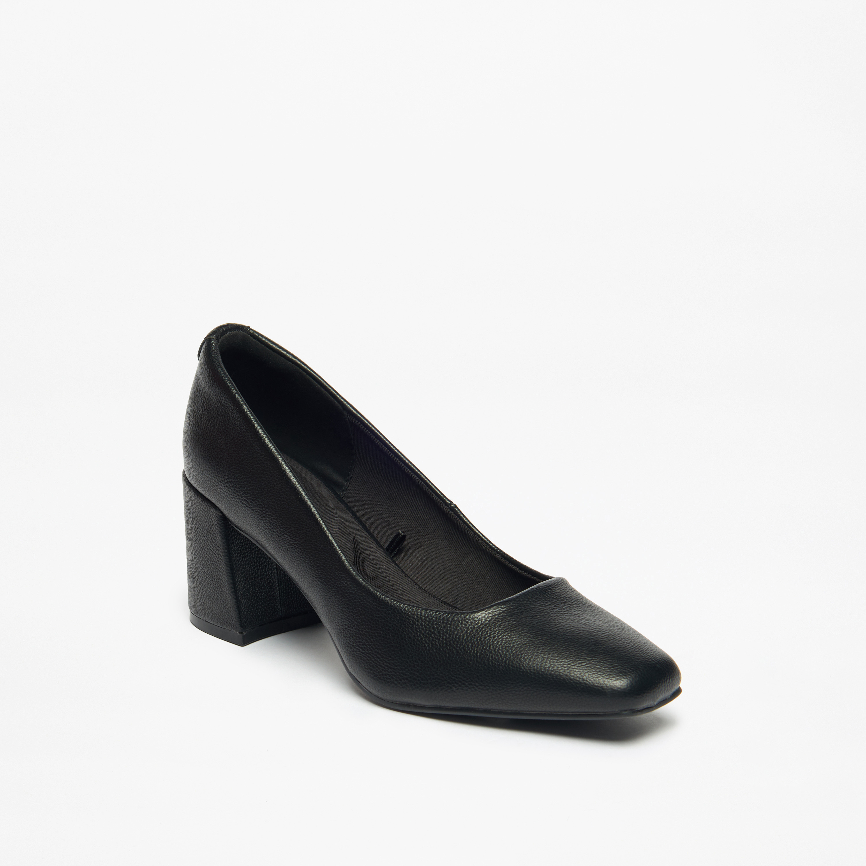 Celeste Women's Solid Slip-On Shoes with Block Heels-women-shoes-heels-image-6
