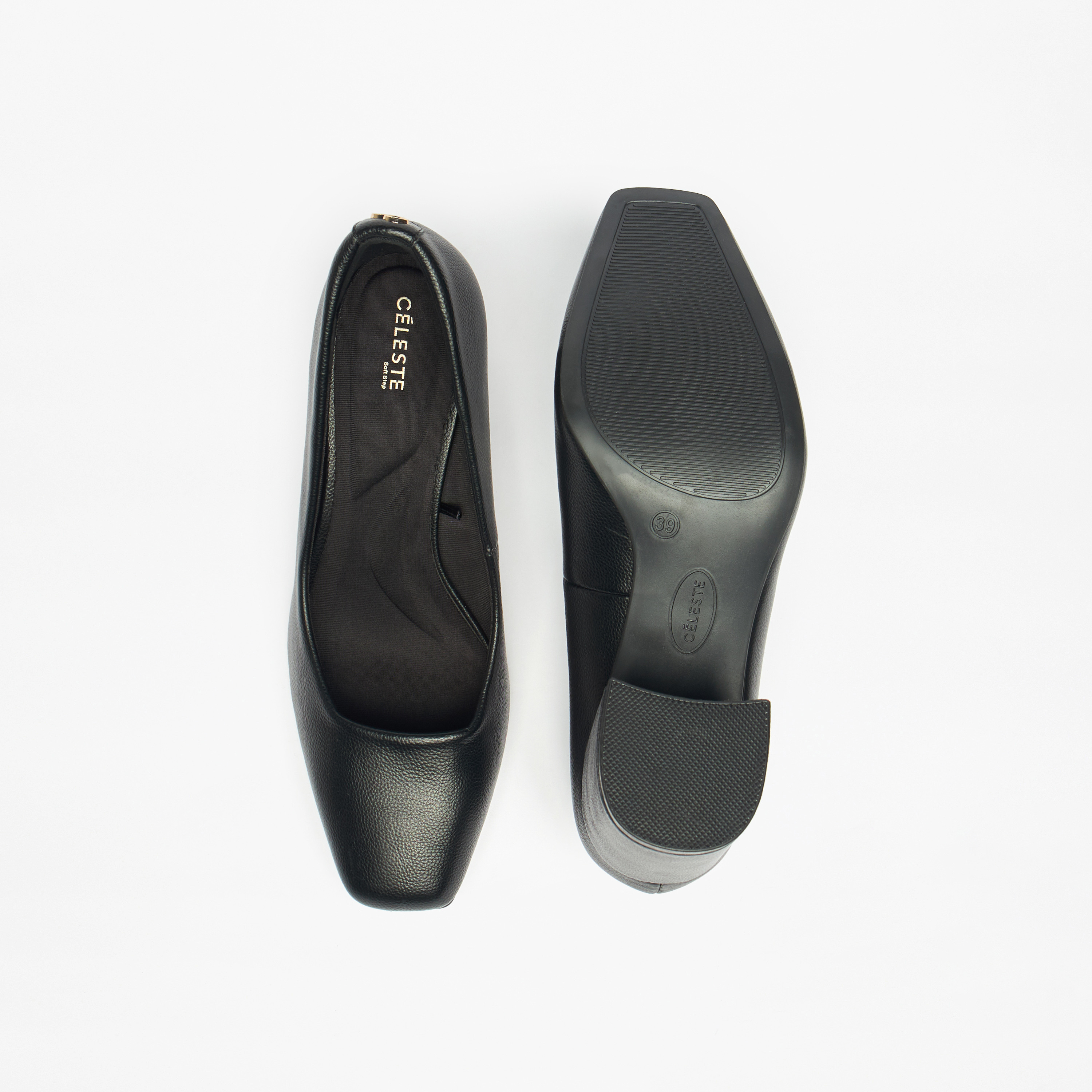 Celeste Women's Solid Slip-On Shoes with Block Heels-women-shoes-heels-image-10