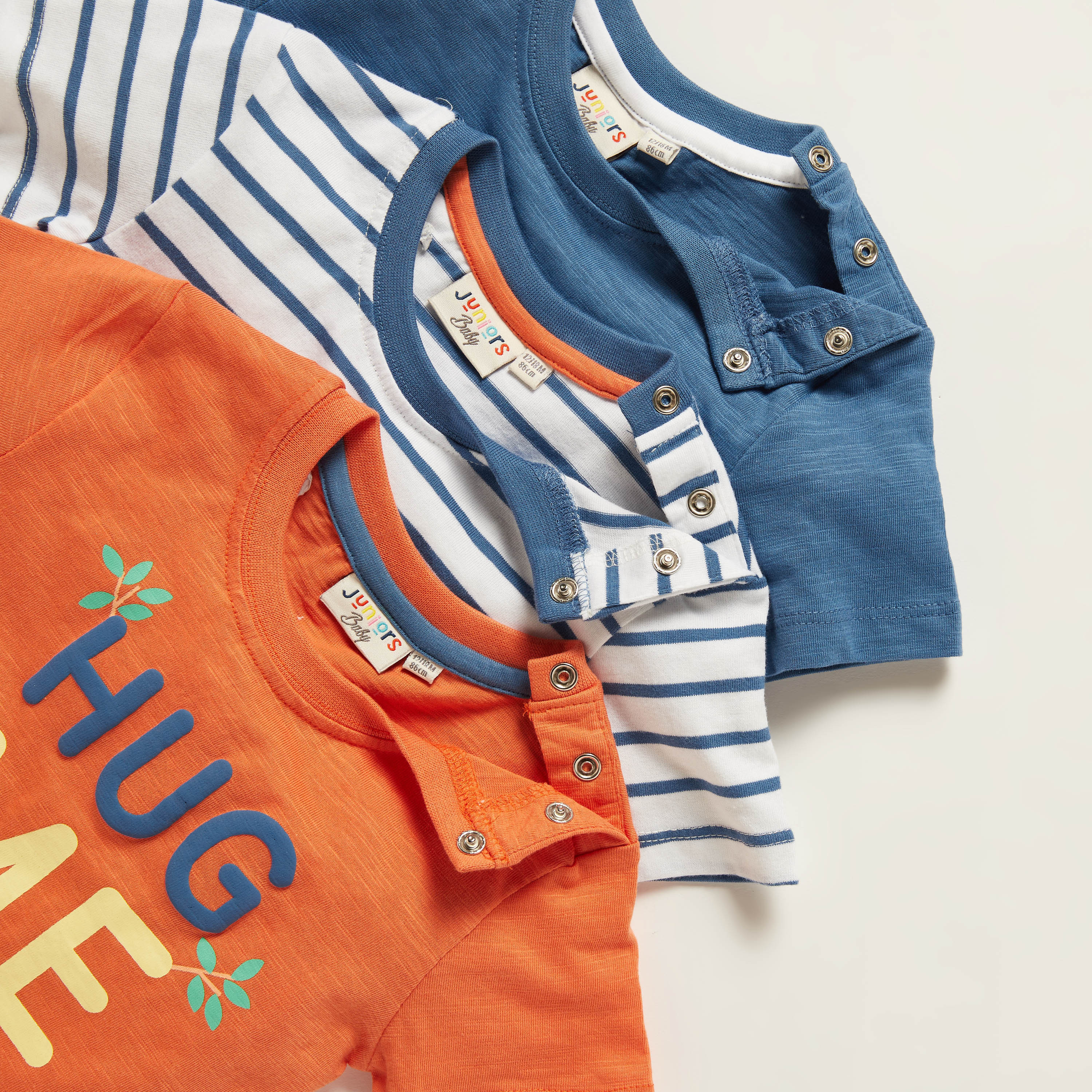 Juniors Printed Crew Neck T-shirt - Set of 3-baby-boys-clothing-multipacks-image-3