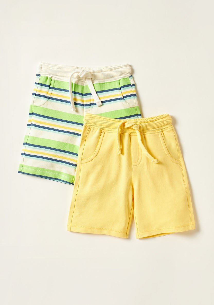 Juniors Assorted Shorts with Drawstring Closure and Pockets-Shorts-image-0