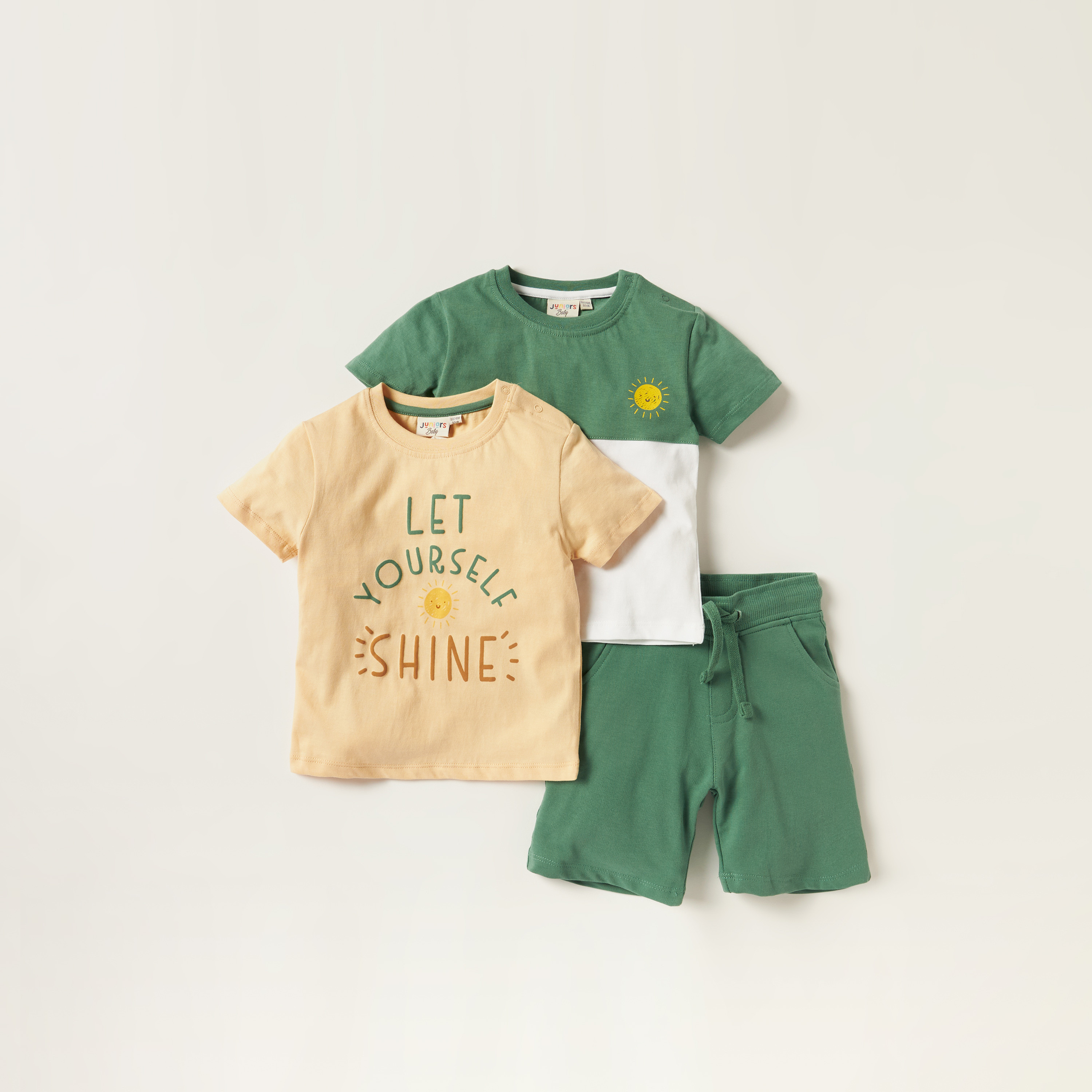 Juniors 3-Piece T-shirts and Shorts Set-baby-boys-clothing-setsandcoords-image-1