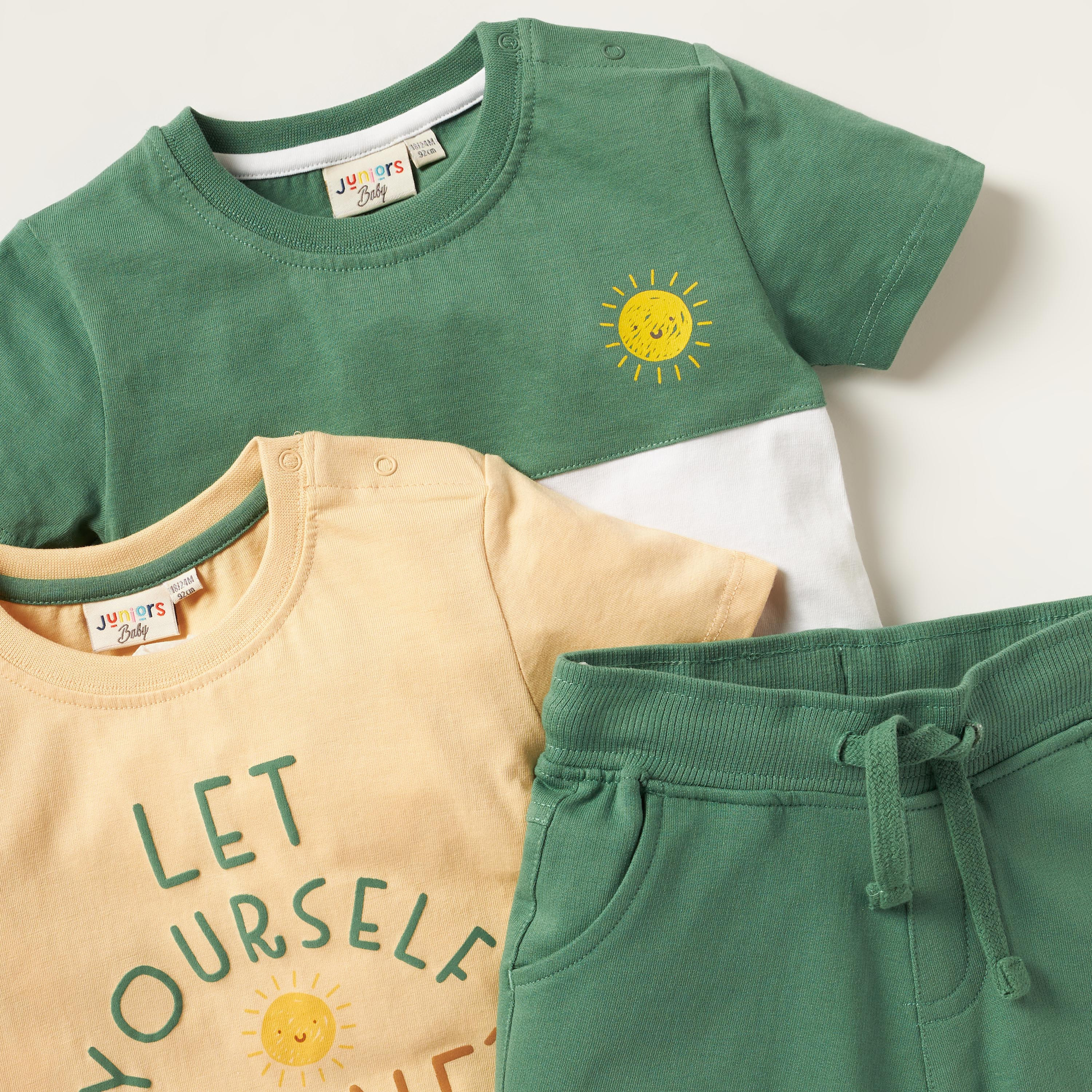 Juniors 3-Piece T-shirts and Shorts Set-baby-boys-clothing-setsandcoords-image-5