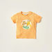 Juniors Dinosaur Print 3-Piece T-shirts and Shorts Set-Clothes Sets-thumbnail-3