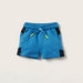 XYZ Striped Round Neck T-shirt and Shorts Set-Sets-thumbnail-3